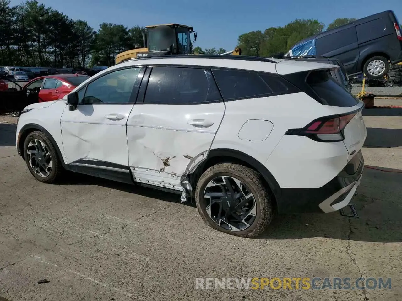 2 Photograph of a damaged car 5XYK53DF9RG229908 KIA SPORTAGE 2024