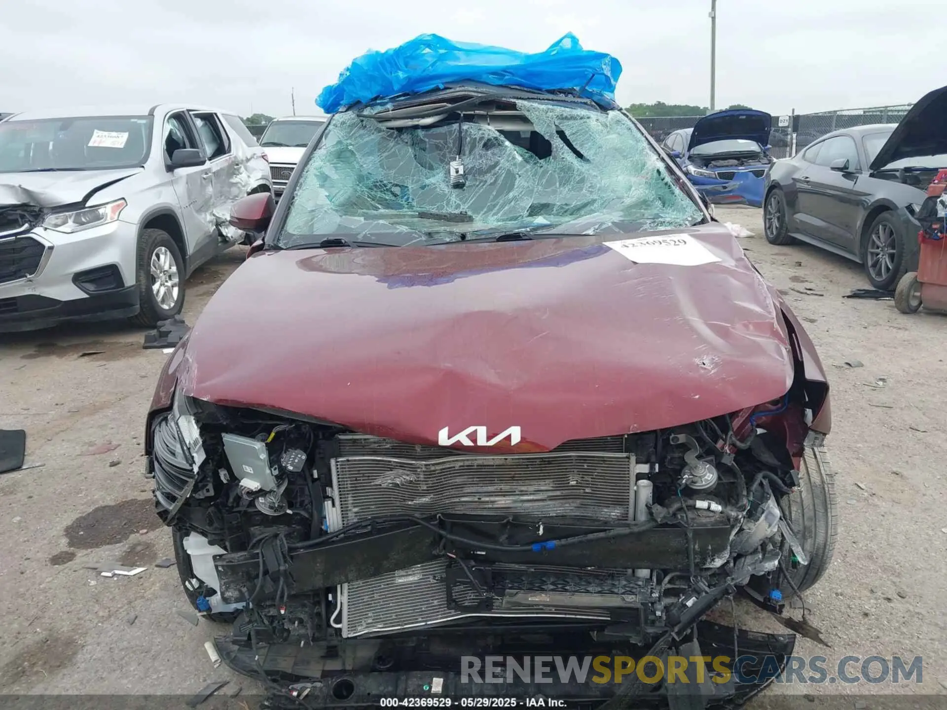 11 Photograph of a damaged car 5XYK53DFXRG160873 KIA SPORTAGE 2024