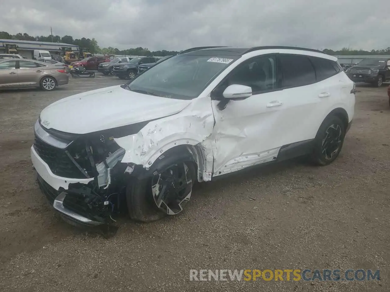 1 Photograph of a damaged car 5XYK53DFXRG217976 KIA SPORTAGE 2024