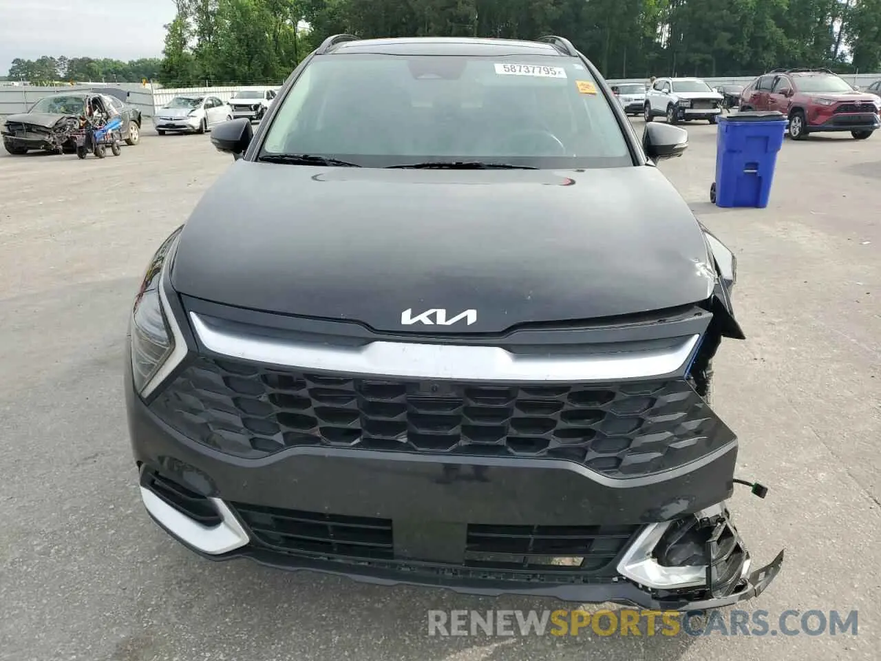 5 Photograph of a damaged car 5XYK53DFXRG222370 KIA SPORTAGE 2024