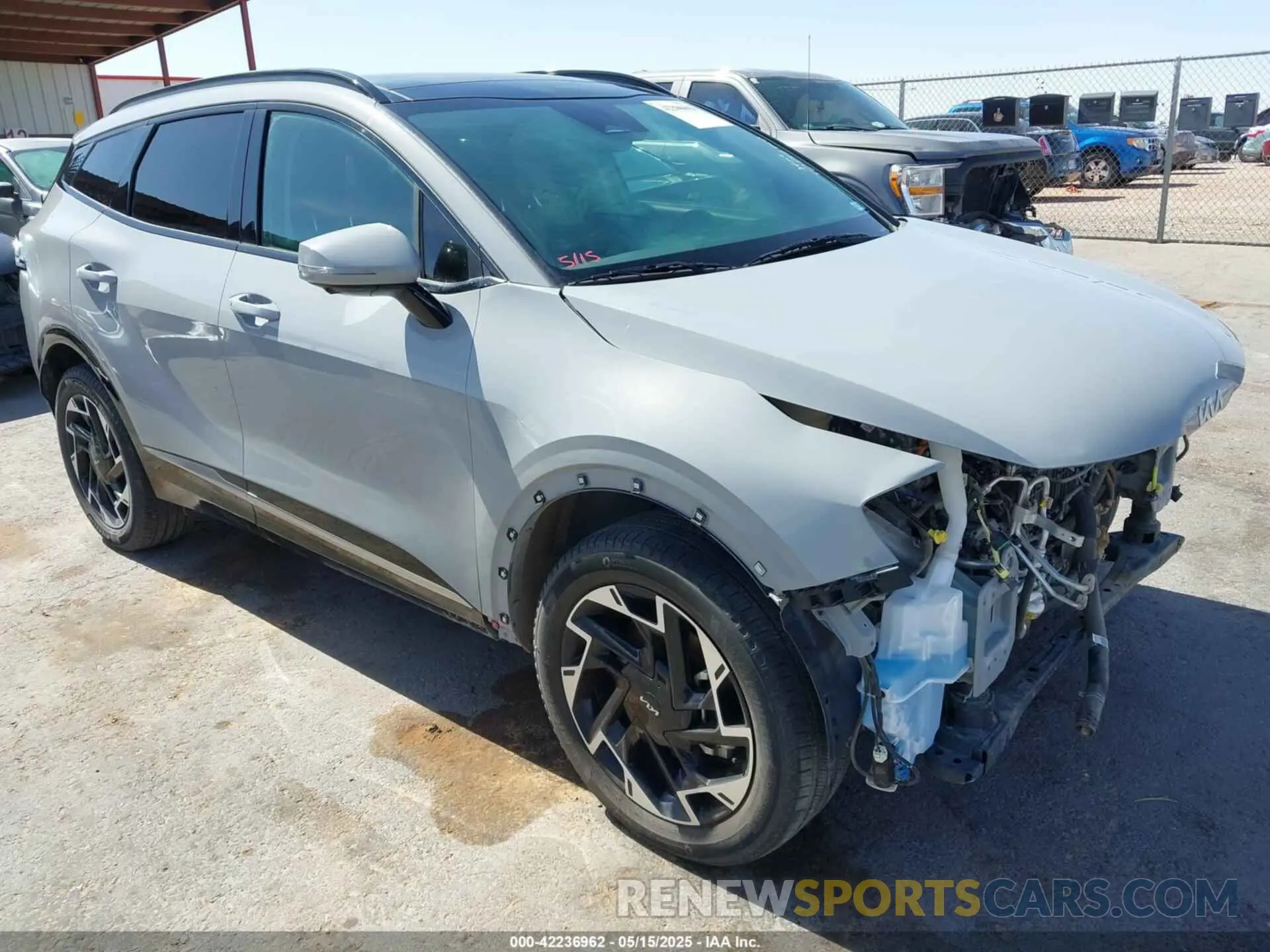 1 Photograph of a damaged car 5XYK5CDF1RG143931 KIA SPORTAGE 2024