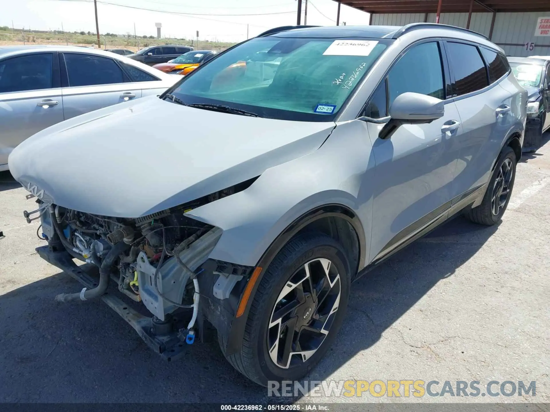 2 Photograph of a damaged car 5XYK5CDF1RG143931 KIA SPORTAGE 2024