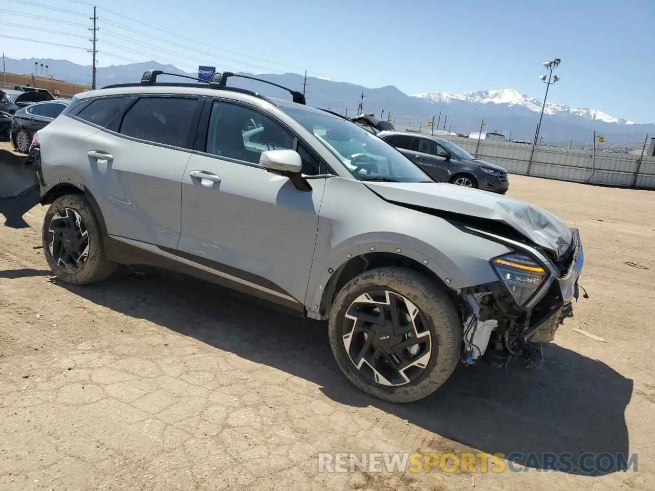 4 Photograph of a damaged car 5XYK5CDF2RG209094 KIA SPORTAGE 2024