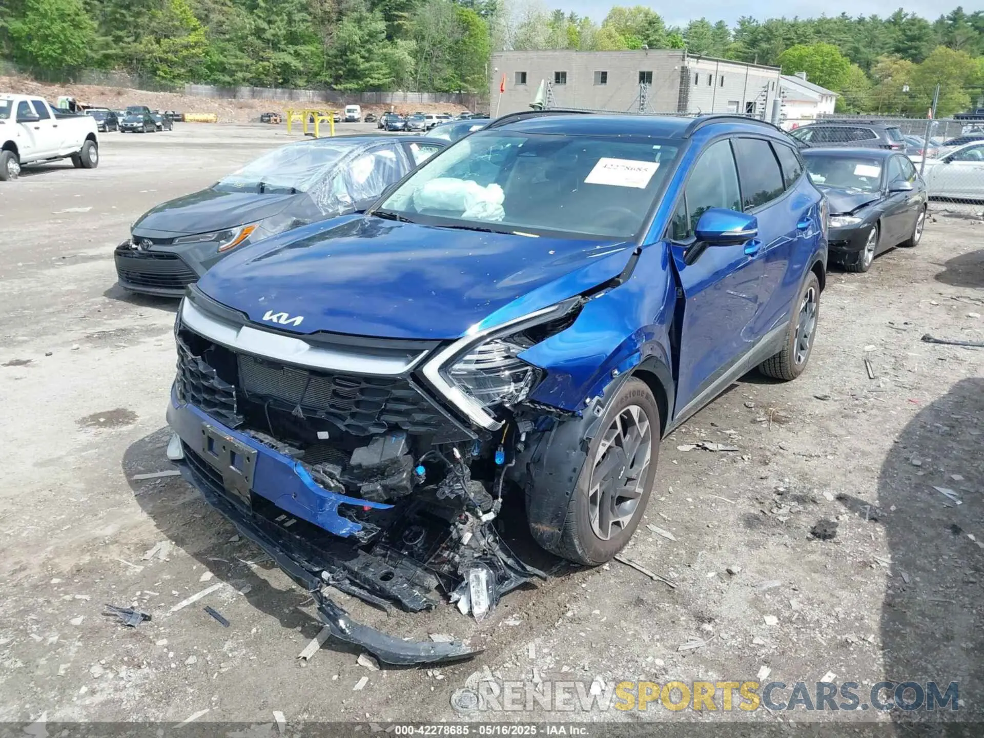 2 Photograph of a damaged car 5XYK5CDF5RG155029 KIA SPORTAGE 2024