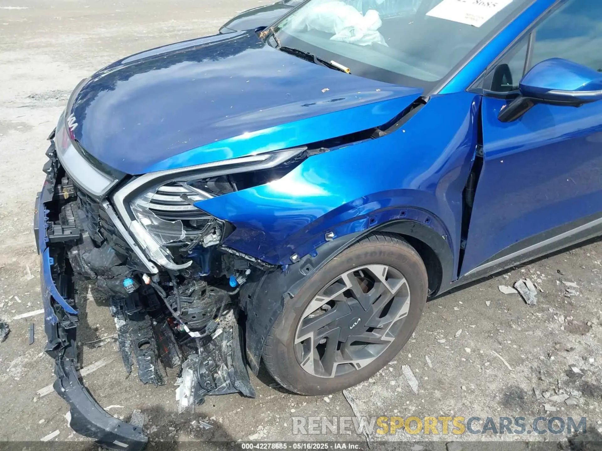 6 Photograph of a damaged car 5XYK5CDF5RG155029 KIA SPORTAGE 2024