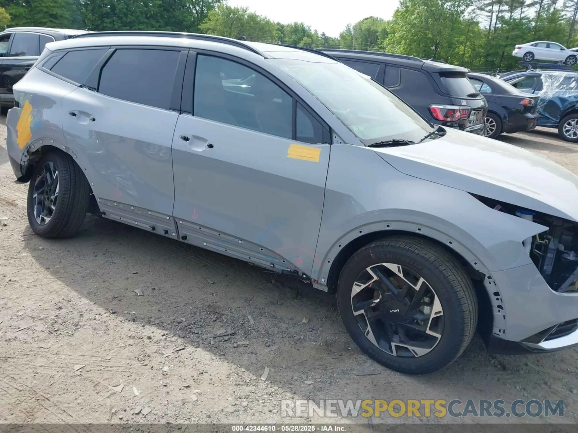 1 Photograph of a damaged car 5XYK5CDF6RG228117 KIA SPORTAGE 2024