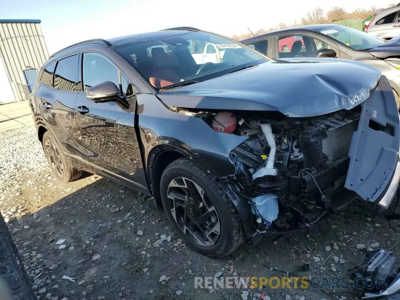 4 Photograph of a damaged car 5XYK5CDF7RG179106 KIA SPORTAGE 2024