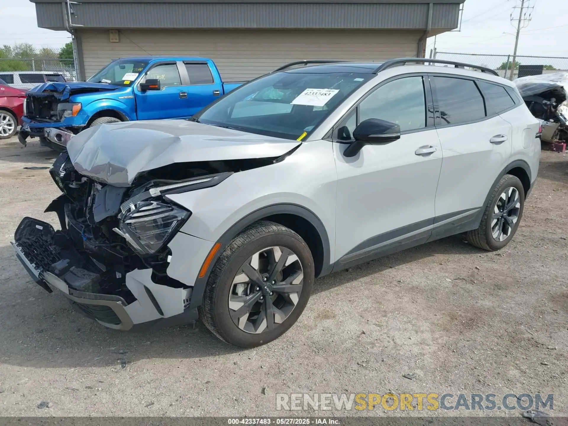 2 Photograph of a damaged car 5XYK6CDF0RG163200 KIA SPORTAGE 2024