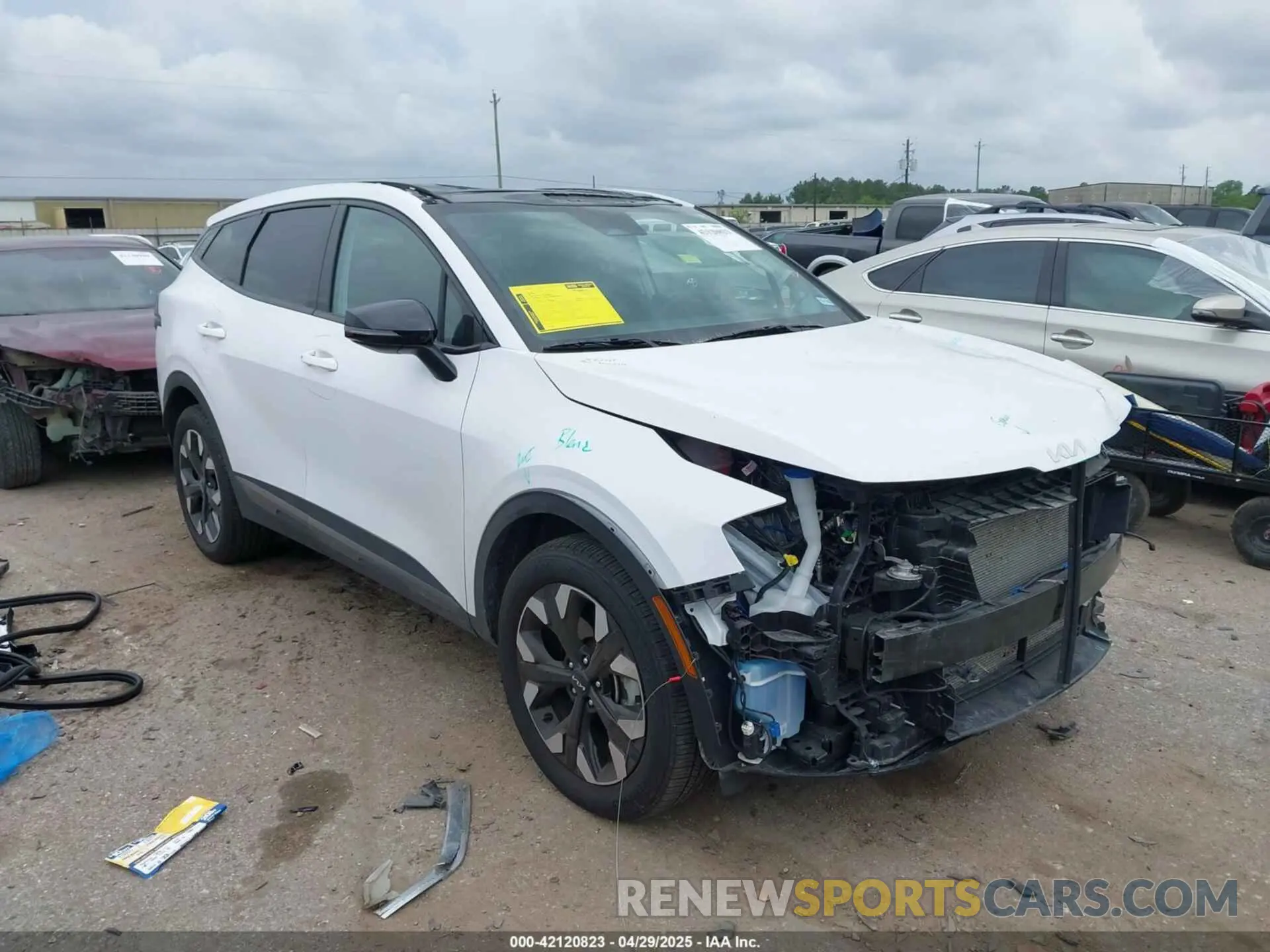 1 Photograph of a damaged car 5XYK6CDF0RG229132 KIA SPORTAGE 2024