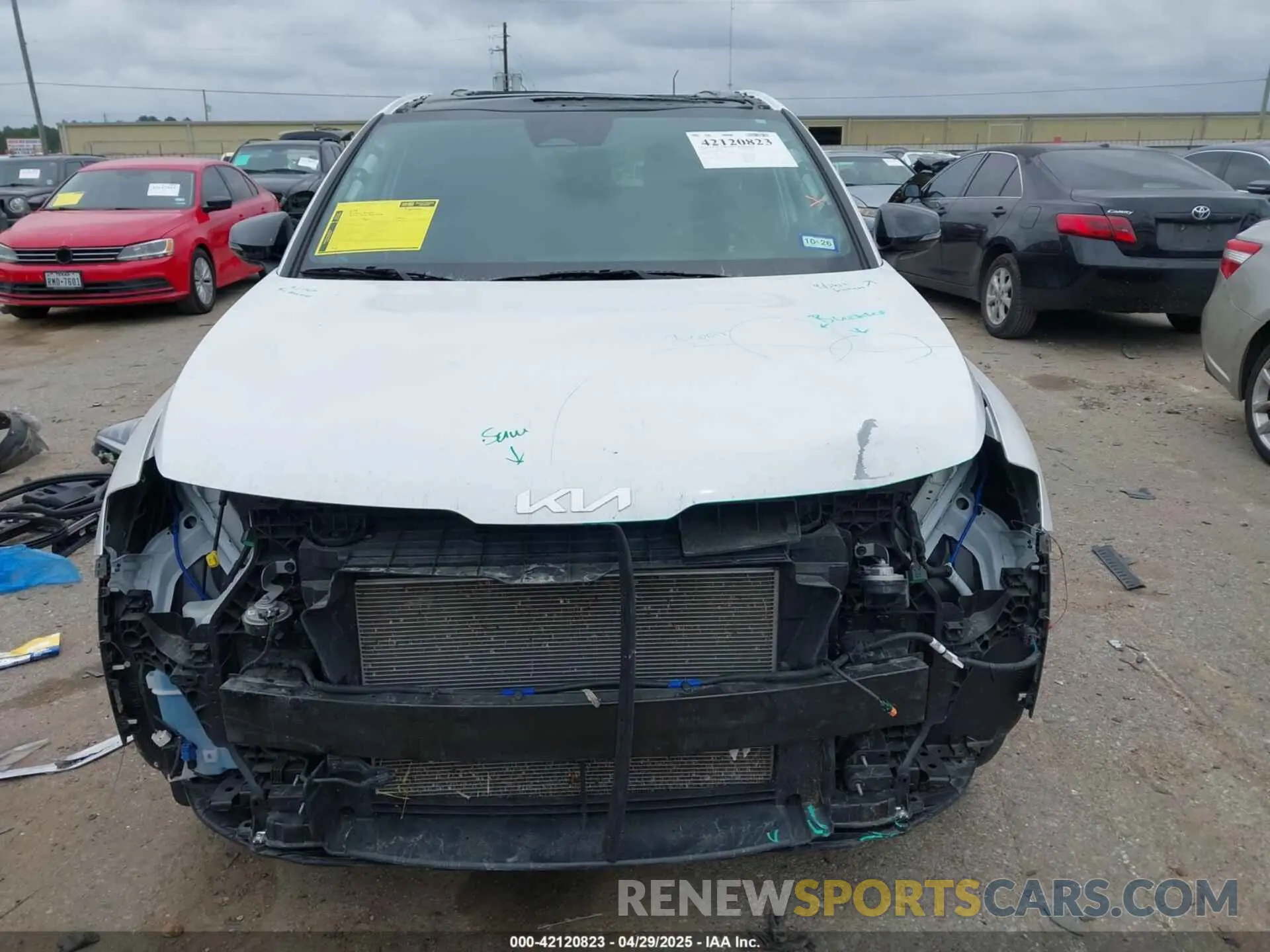 13 Photograph of a damaged car 5XYK6CDF0RG229132 KIA SPORTAGE 2024