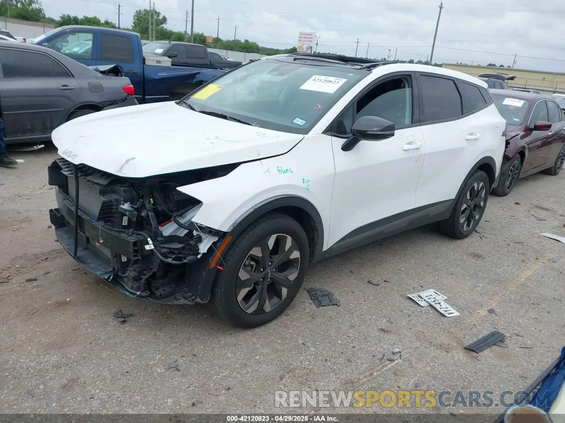 2 Photograph of a damaged car 5XYK6CDF0RG229132 KIA SPORTAGE 2024