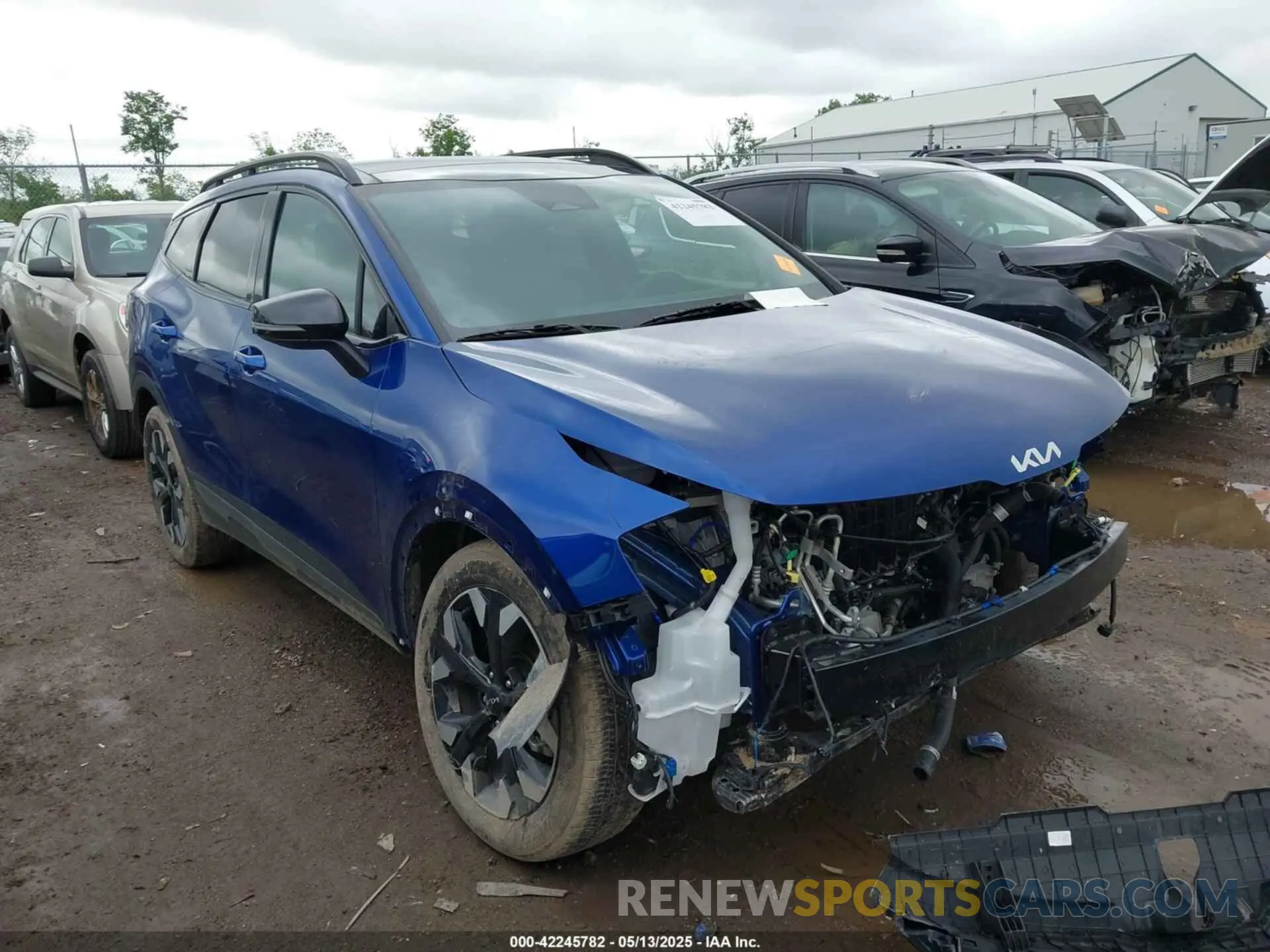 1 Photograph of a damaged car 5XYK6CDF2RG181102 KIA SPORTAGE 2024