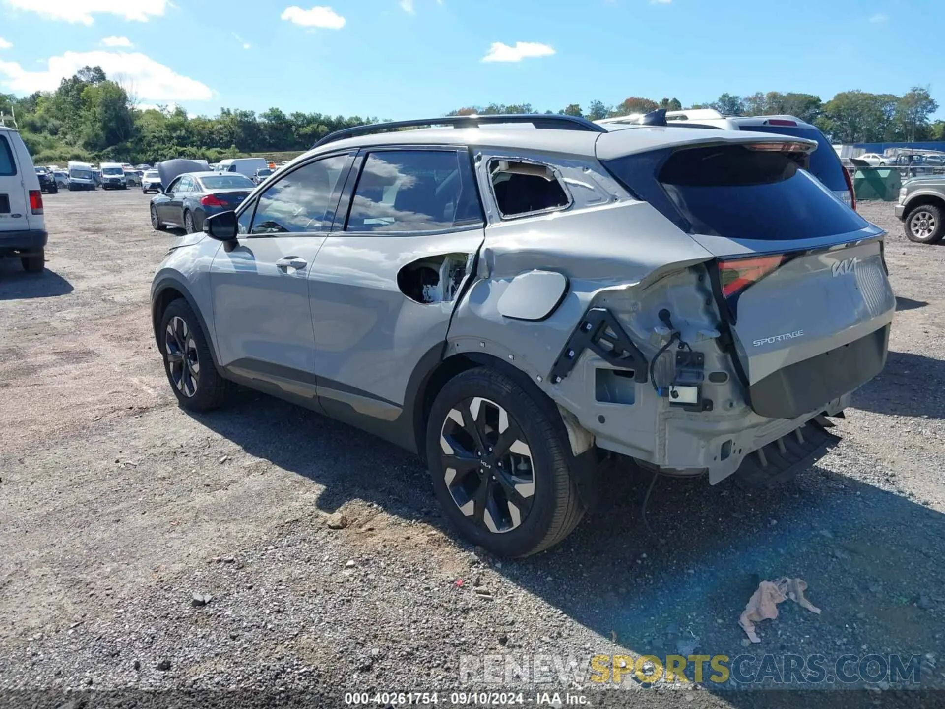 3 Photograph of a damaged car 5XYK6CDF3RG140610 KIA SPORTAGE 2024
