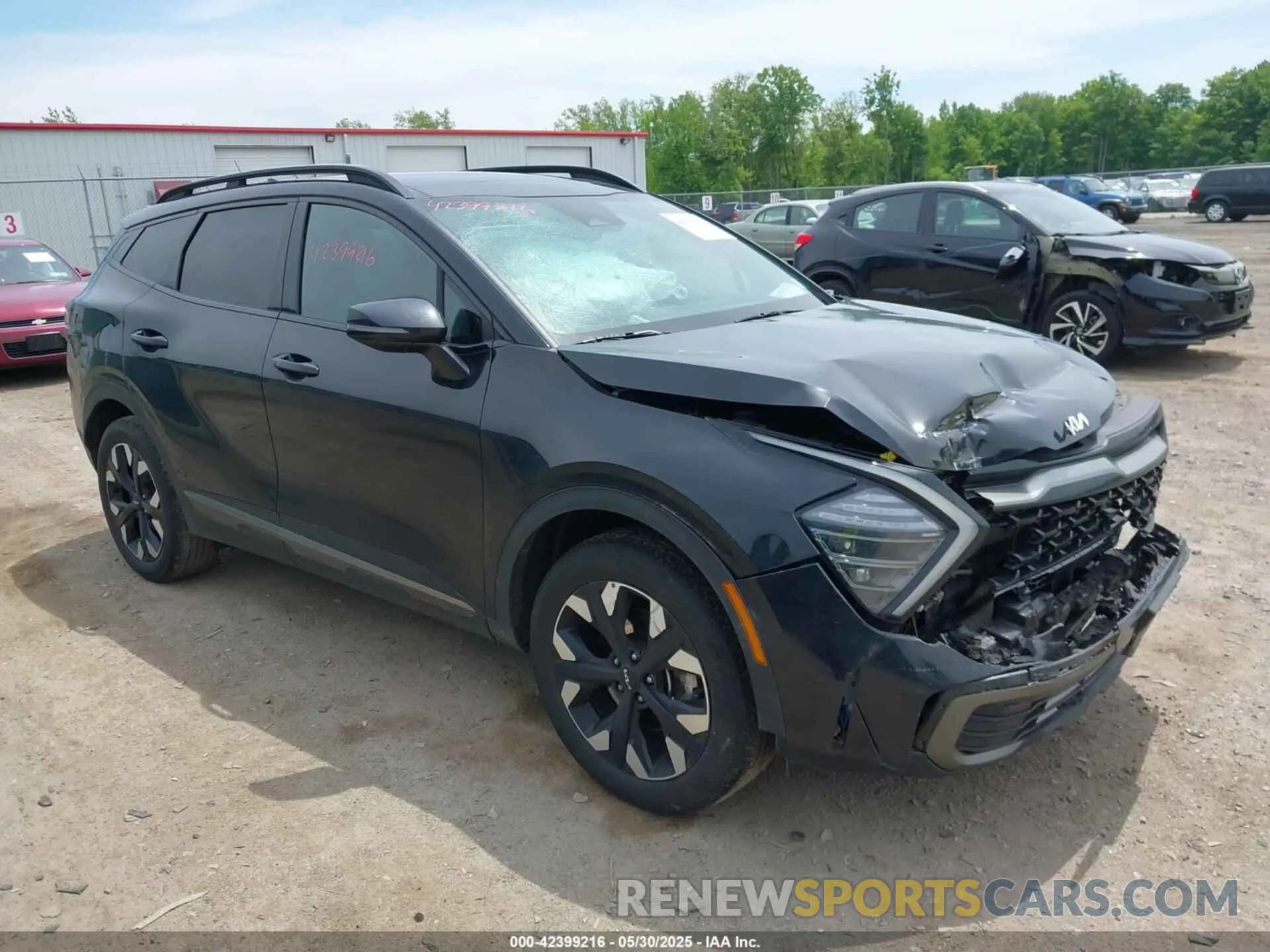 1 Photograph of a damaged car 5XYK6CDF3RG196711 KIA SPORTAGE 2024