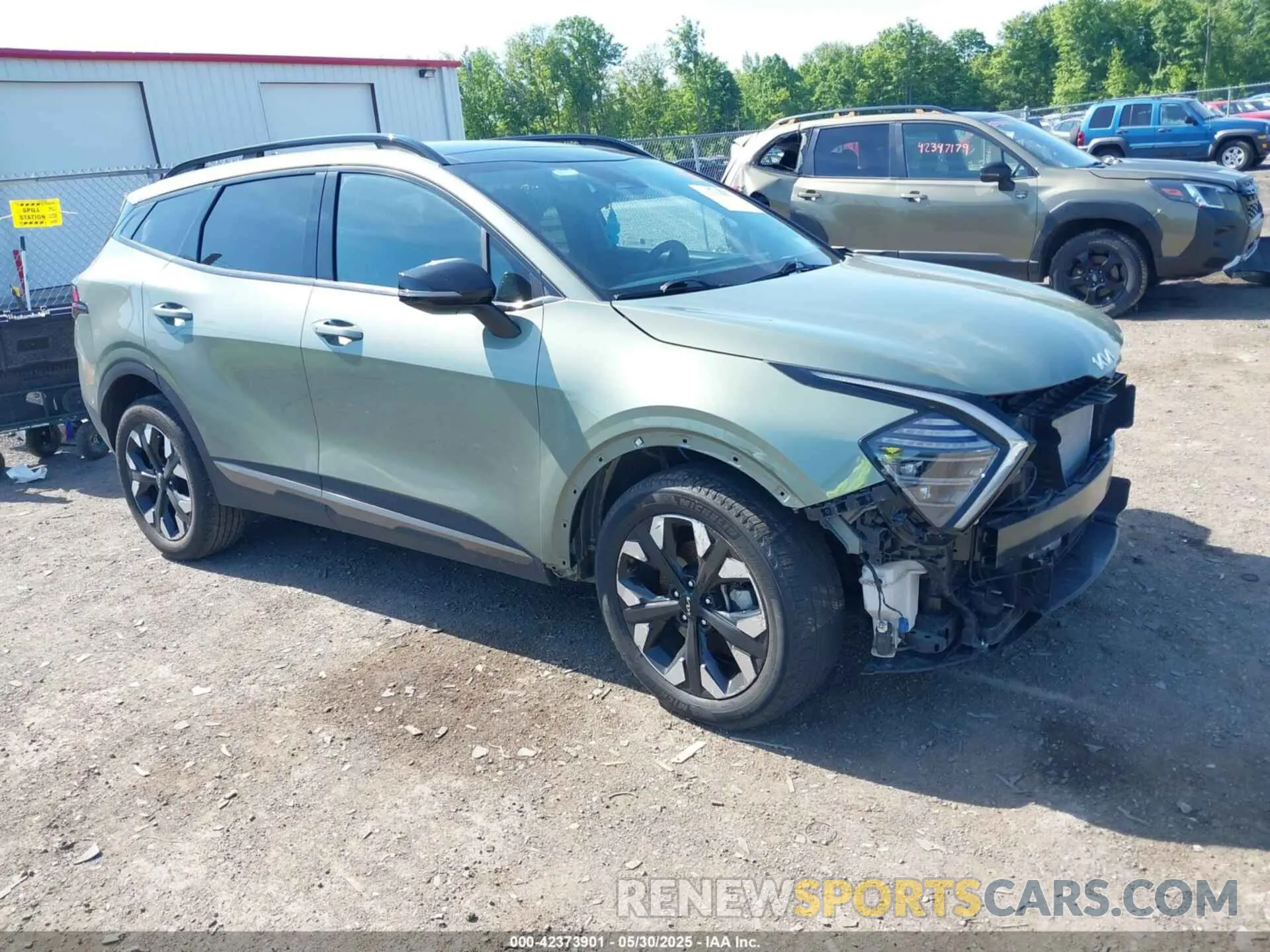 1 Photograph of a damaged car 5XYK6CDF4RG146349 KIA SPORTAGE 2024