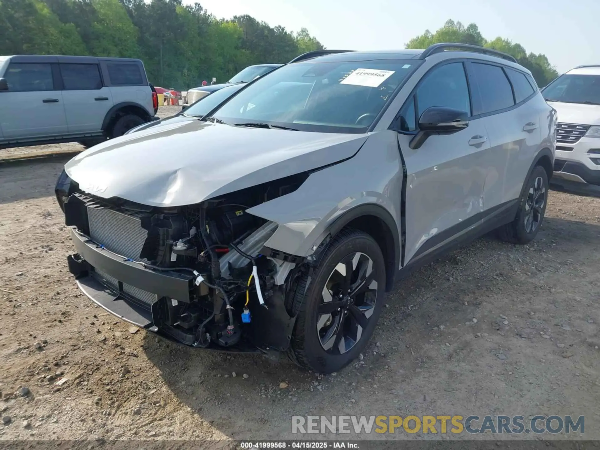 2 Photograph of a damaged car 5XYK6CDF5RG190666 KIA SPORTAGE 2024