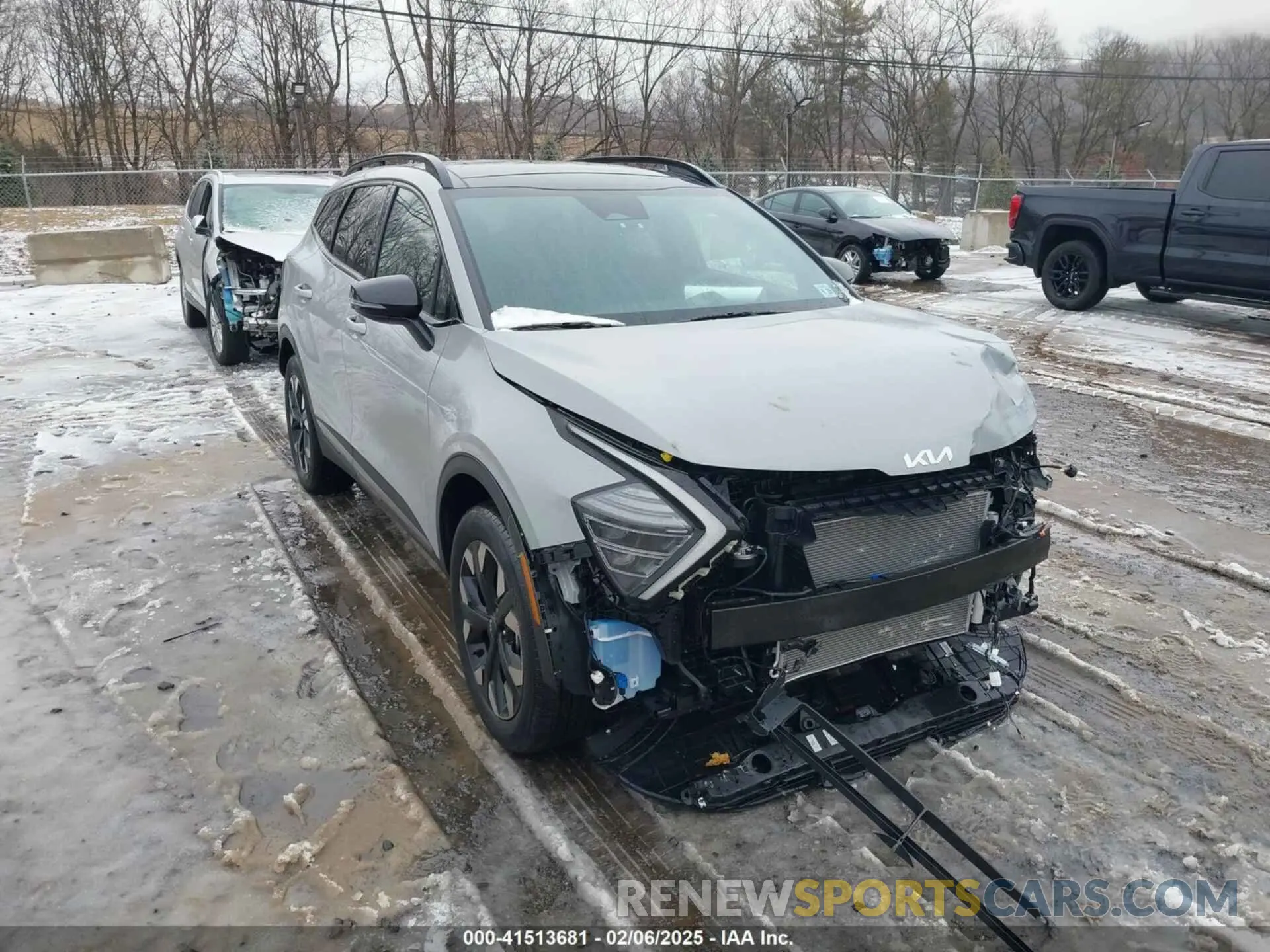 1 Photograph of a damaged car 5XYK6CDF5RG227554 KIA SPORTAGE 2024