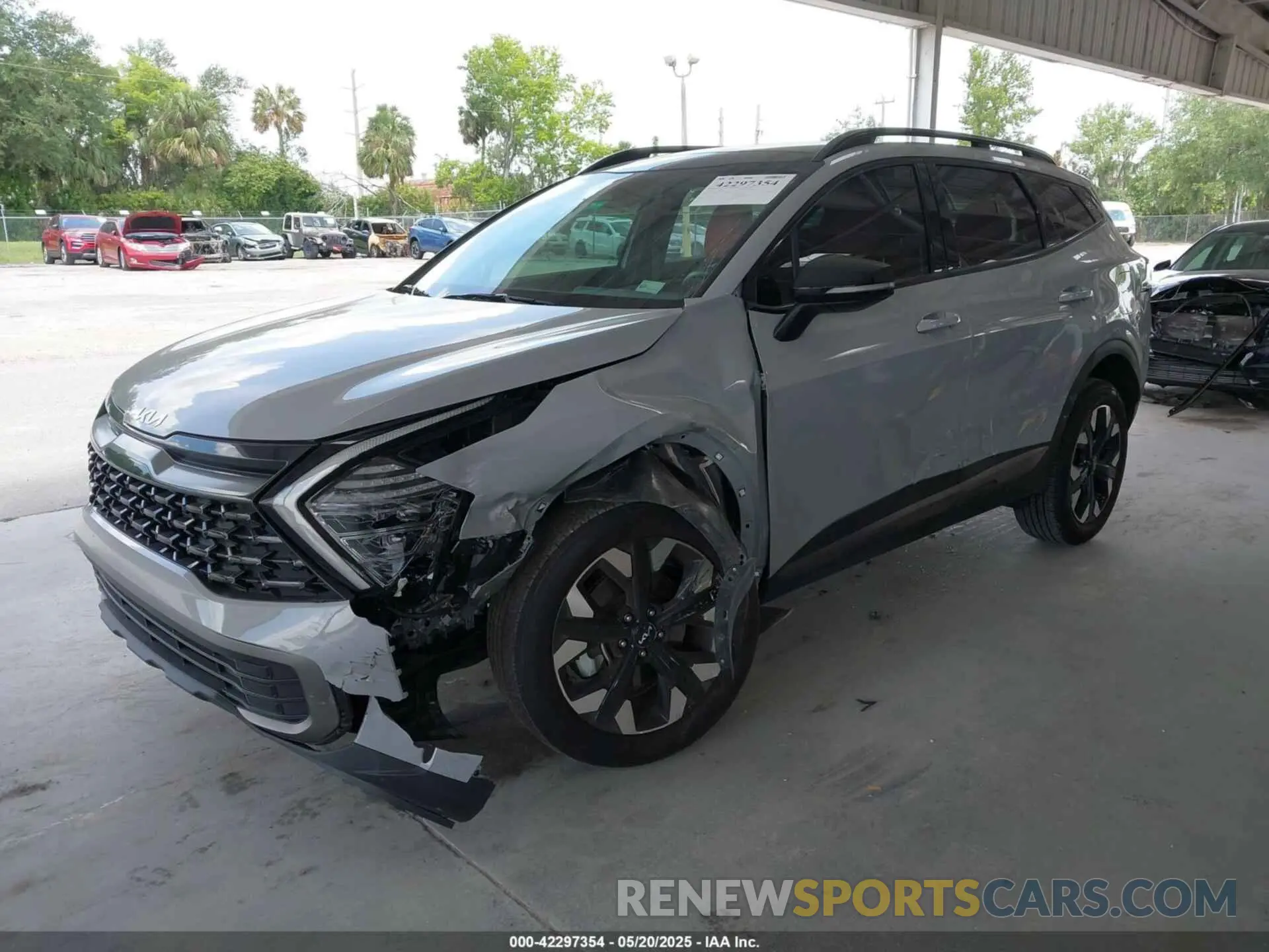 2 Photograph of a damaged car 5XYK6CDF6RG206325 KIA SPORTAGE 2024