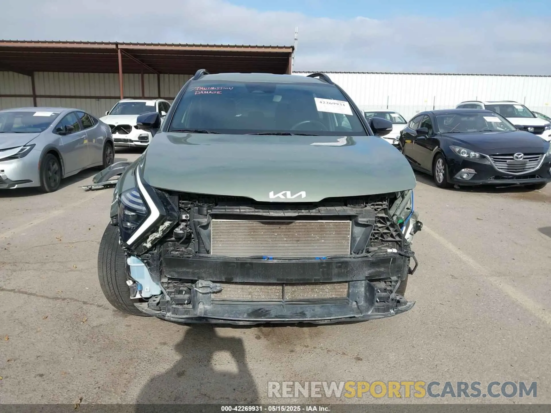 13 Photograph of a damaged car 5XYK6CDF9RG155175 KIA SPORTAGE 2024