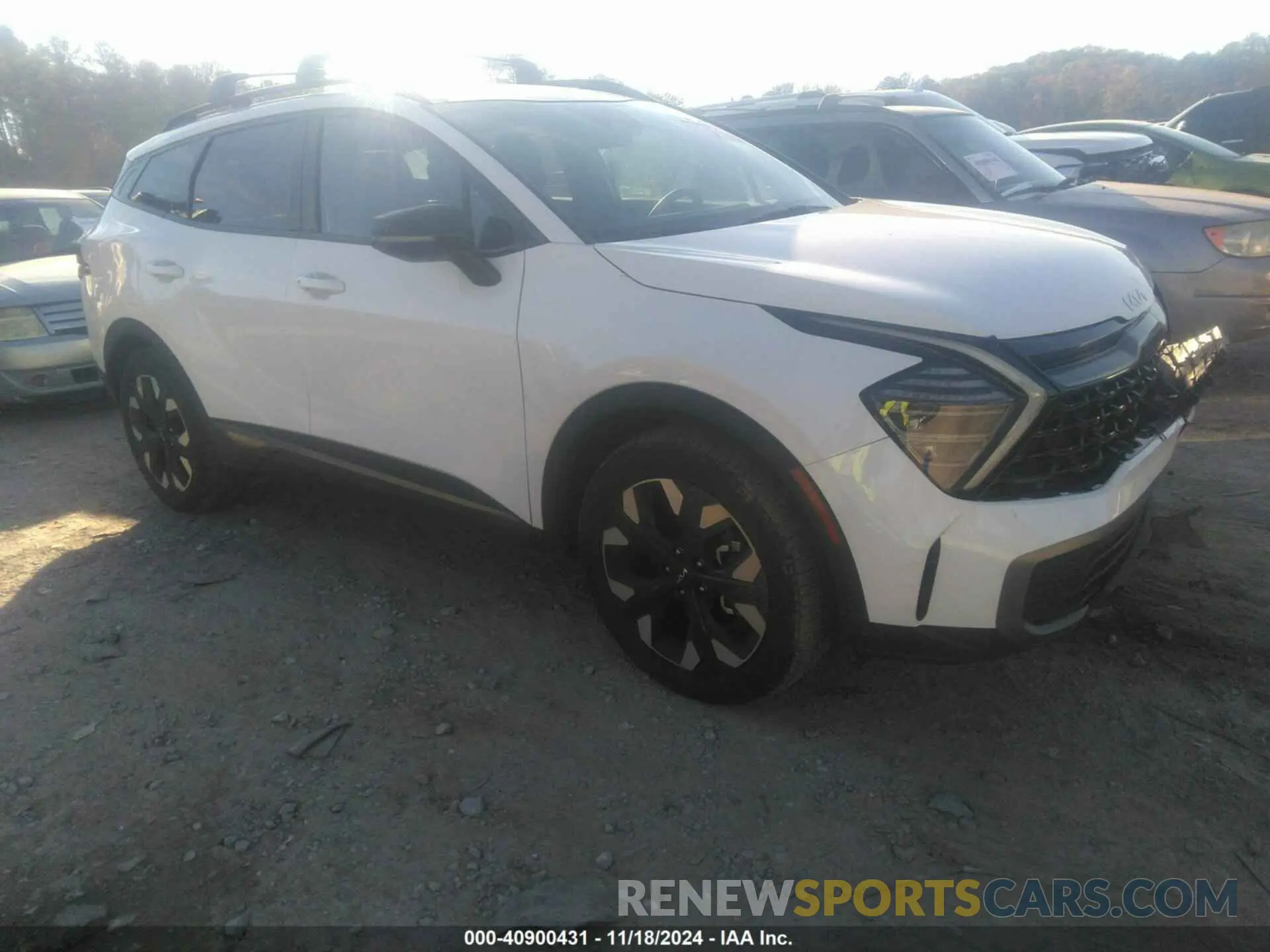 1 Photograph of a damaged car 5XYK6CDF9RG162854 KIA SPORTAGE 2024