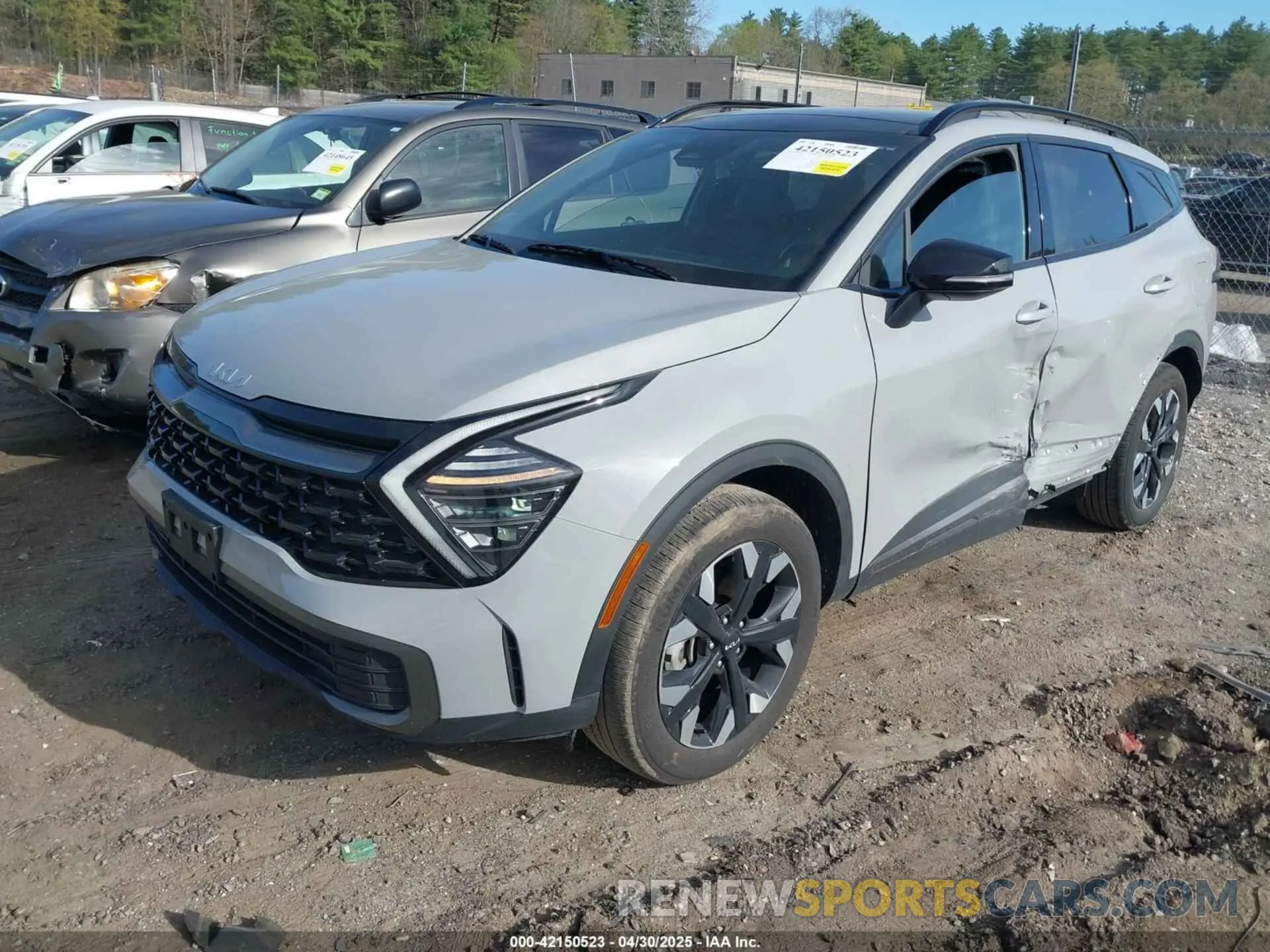 2 Photograph of a damaged car 5XYK6CDFXRG173622 KIA SPORTAGE 2024