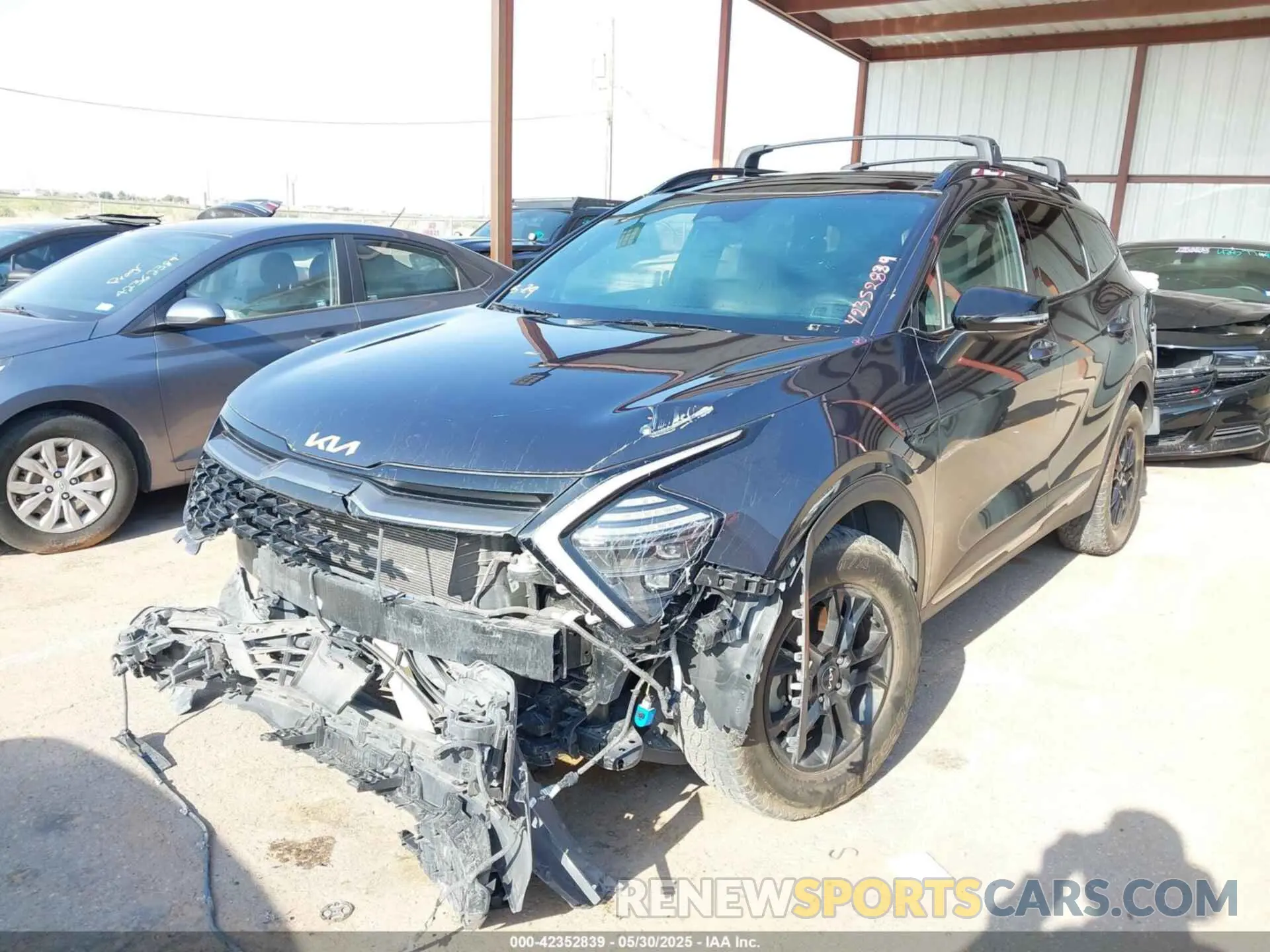 2 Photograph of a damaged car 5XYK7CDF1RG151473 KIA SPORTAGE 2024