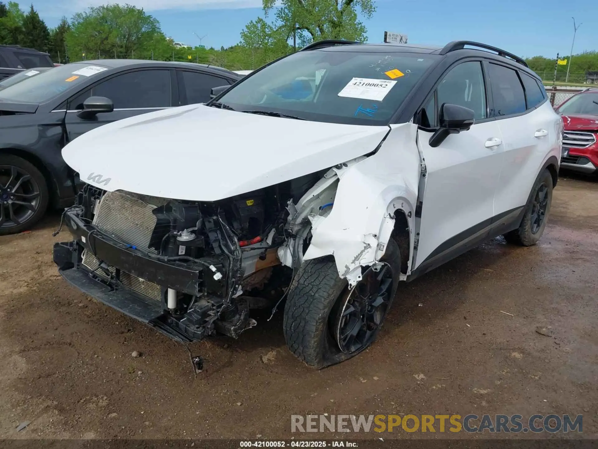 2 Photograph of a damaged car 5XYK7CDF1RG223496 KIA SPORTAGE 2024