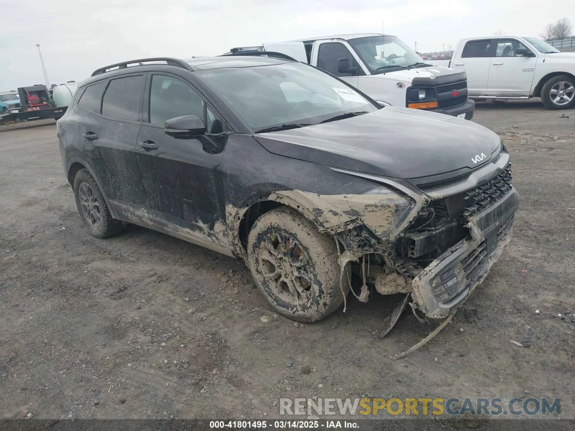 1 Photograph of a damaged car 5XYK7CDF7RG170285 KIA SPORTAGE 2024