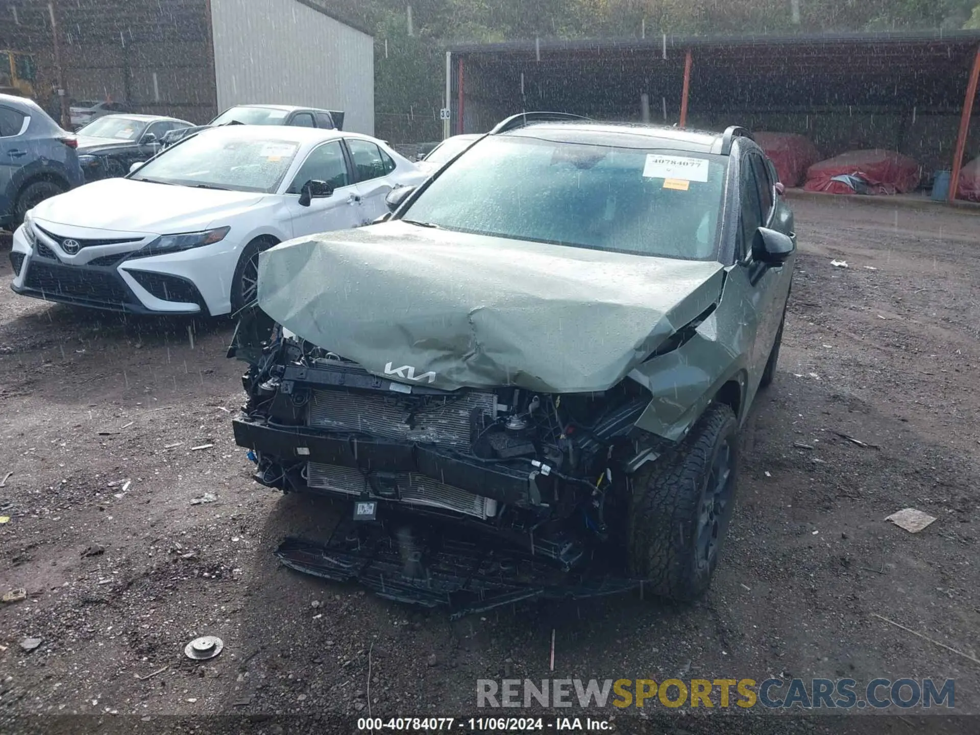 12 Photograph of a damaged car 5XYK7CDFXRG213520 KIA SPORTAGE 2024