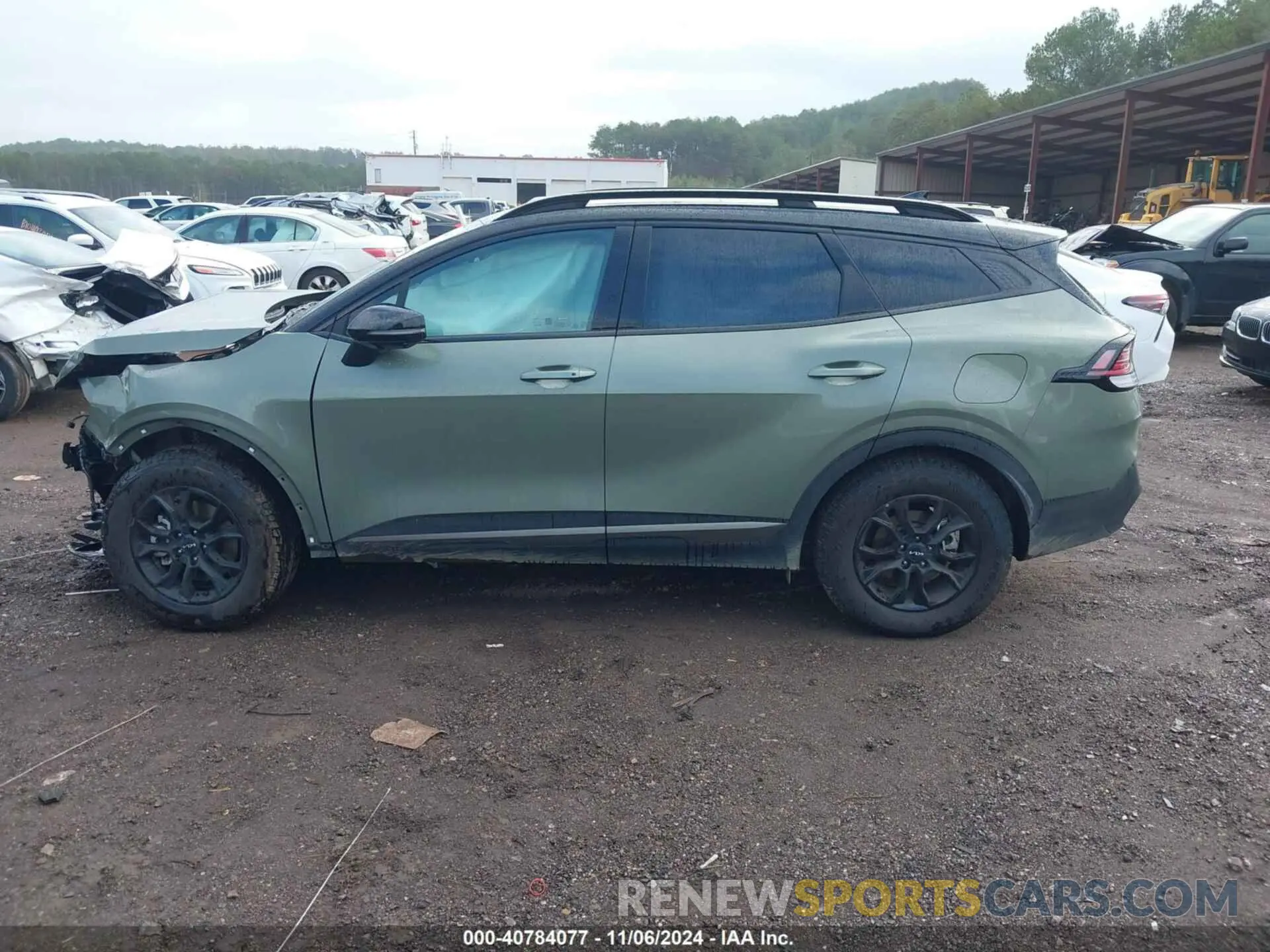 14 Photograph of a damaged car 5XYK7CDFXRG213520 KIA SPORTAGE 2024