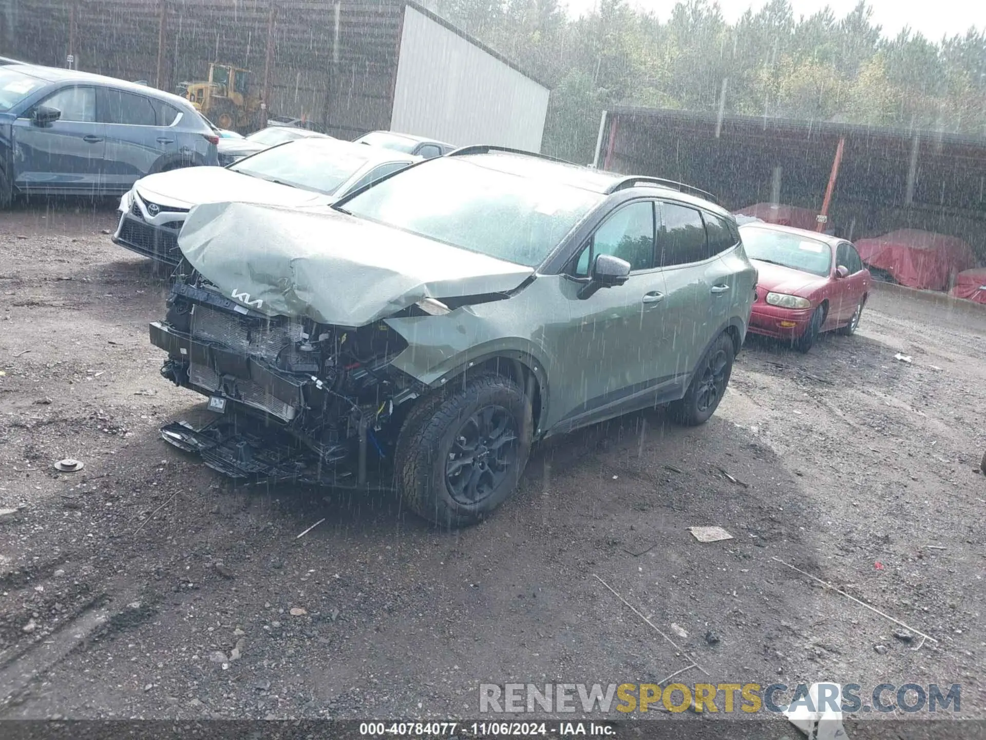 2 Photograph of a damaged car 5XYK7CDFXRG213520 KIA SPORTAGE 2024
