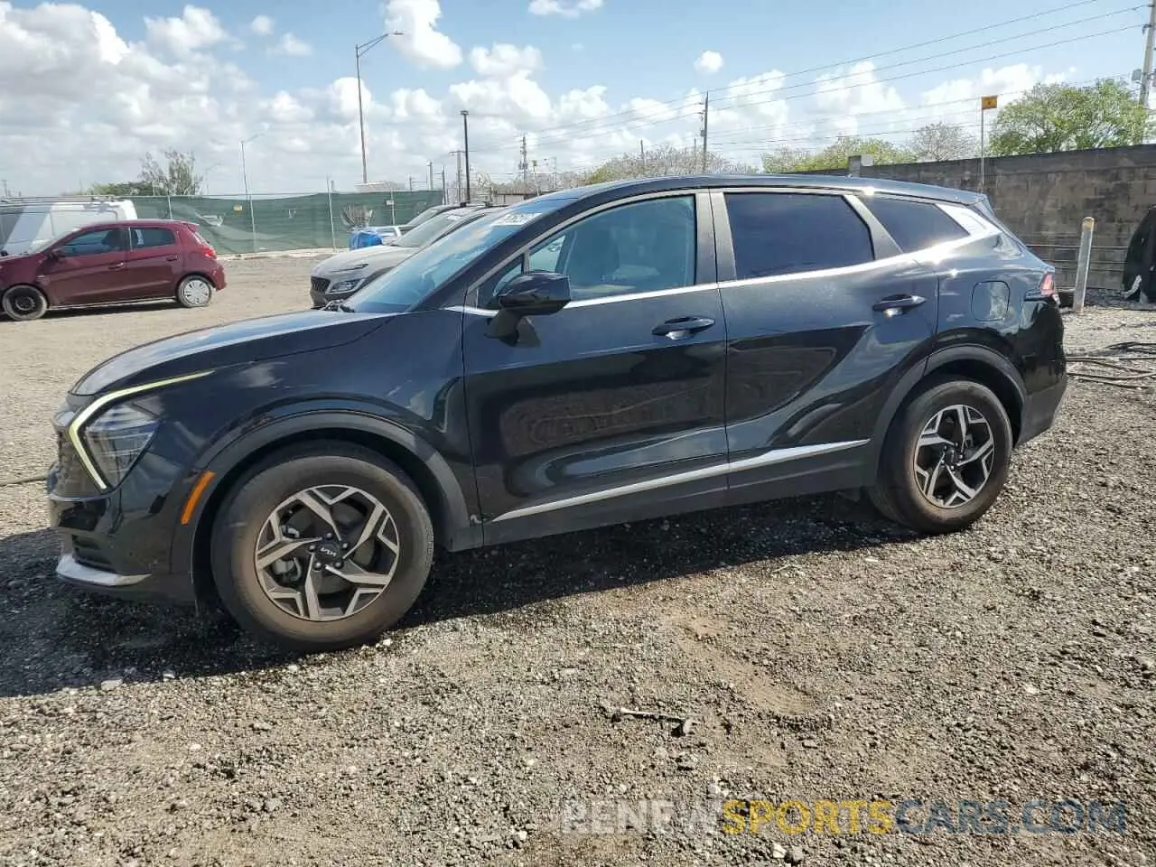 1 Photograph of a damaged car KNDPU3DF2R7257765 KIA SPORTAGE 2024