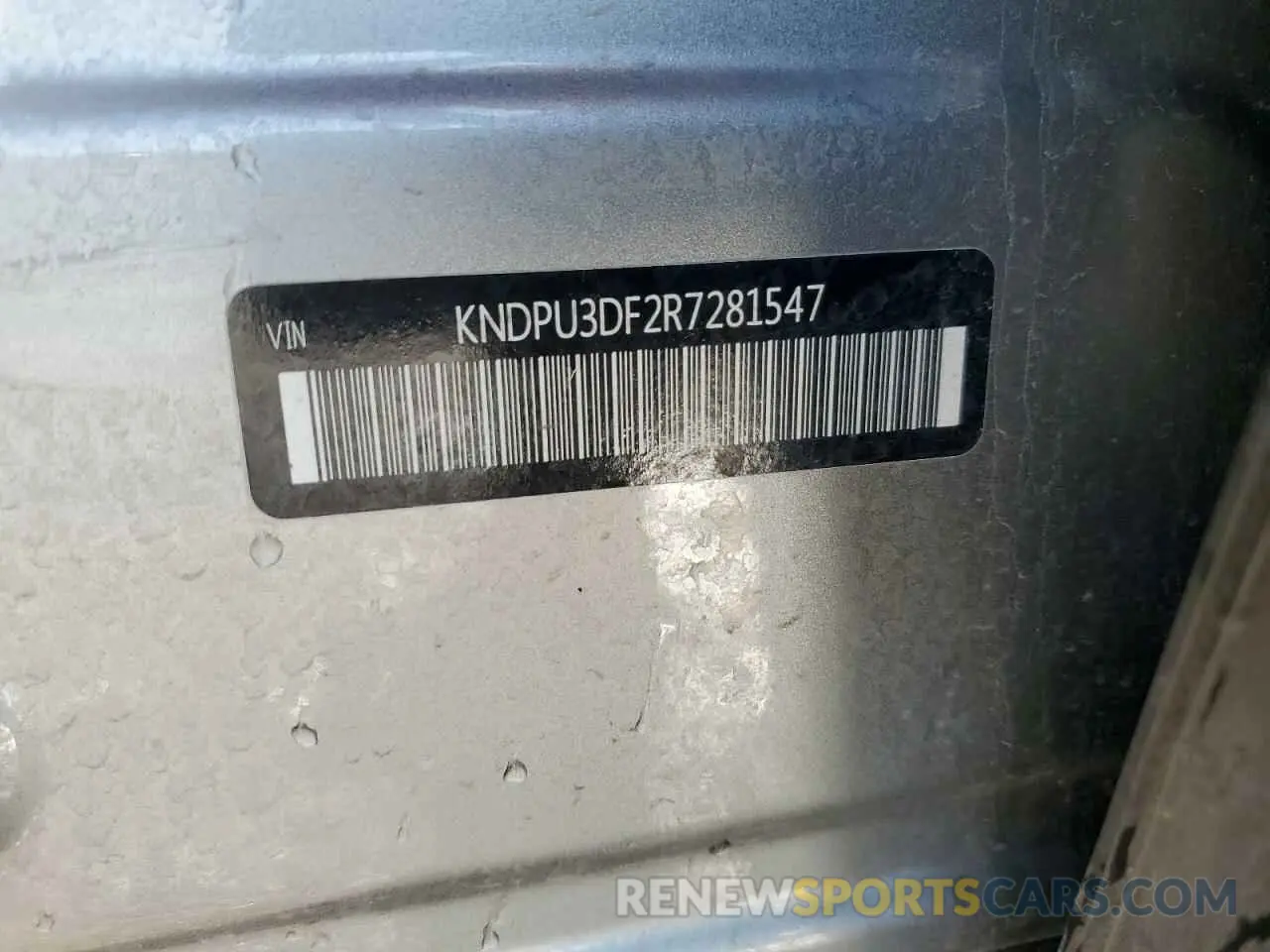 12 Photograph of a damaged car KNDPU3DF2R7281547 KIA SPORTAGE 2024