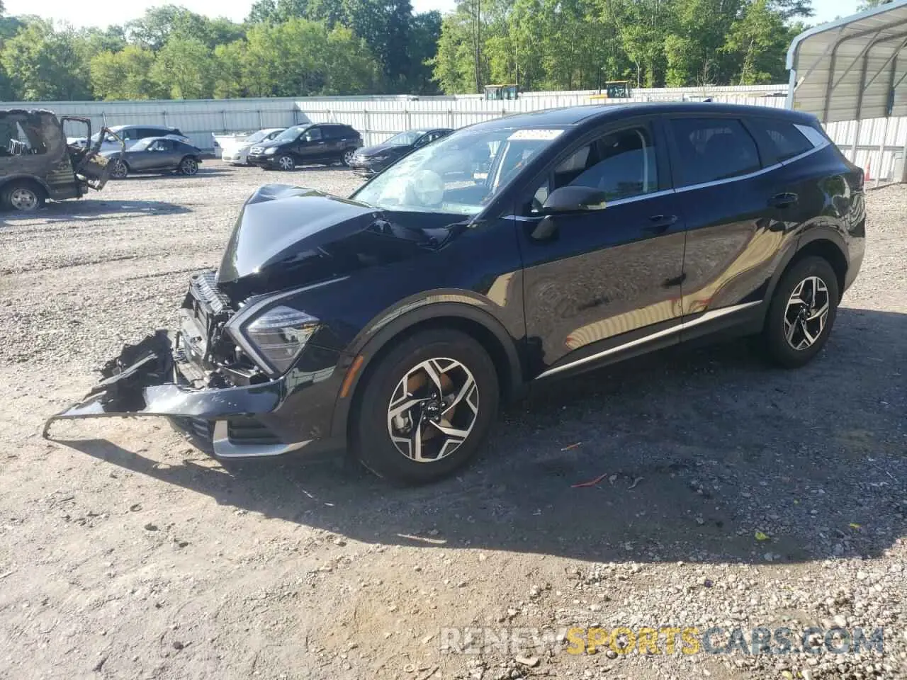 1 Photograph of a damaged car KNDPU3DF2R7285114 KIA SPORTAGE 2024