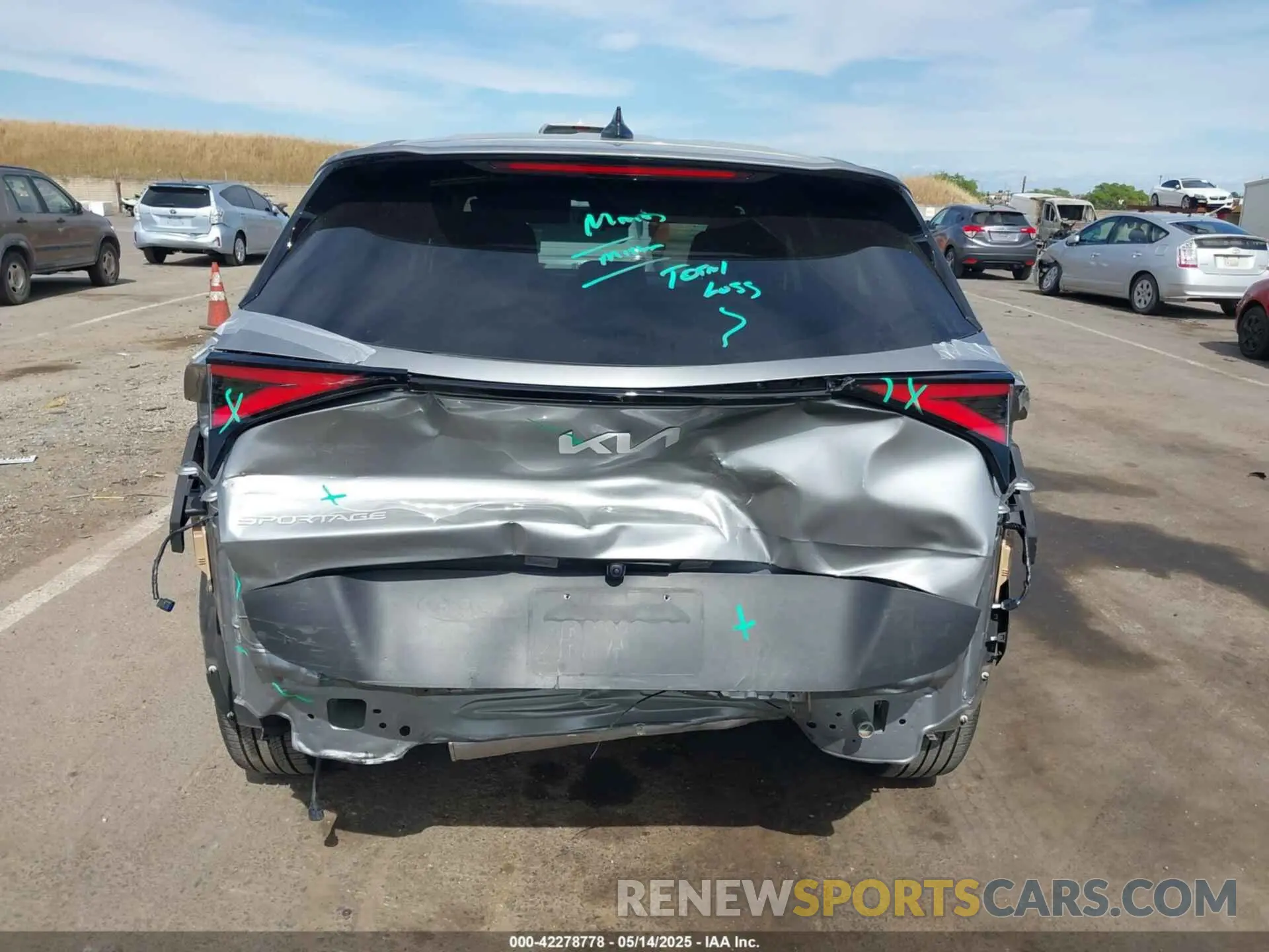 6 Photograph of a damaged car KNDPU3DF2R7316703 KIA SPORTAGE 2024