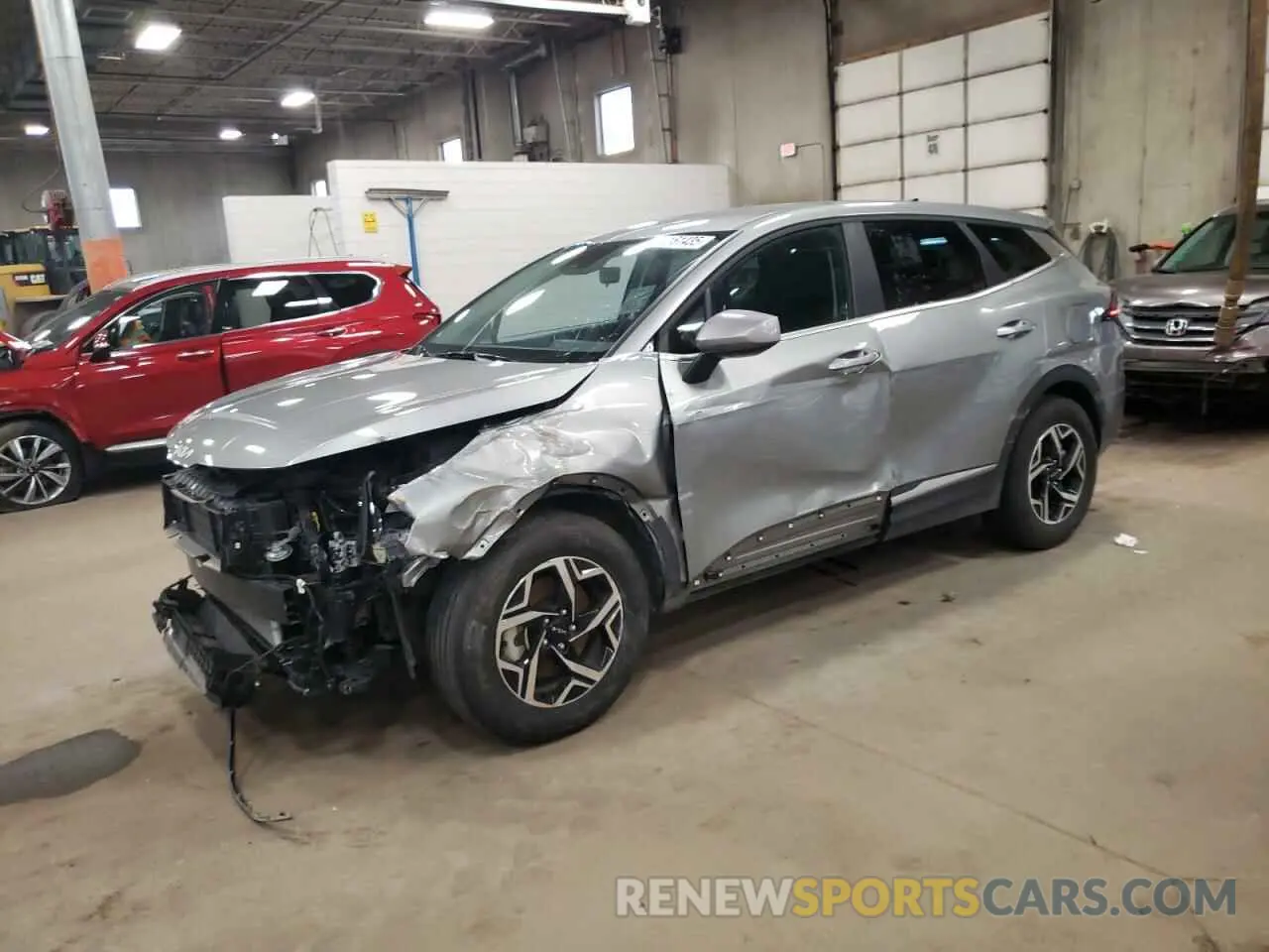 1 Photograph of a damaged car KNDPU3DF3R7279273 KIA SPORTAGE 2024