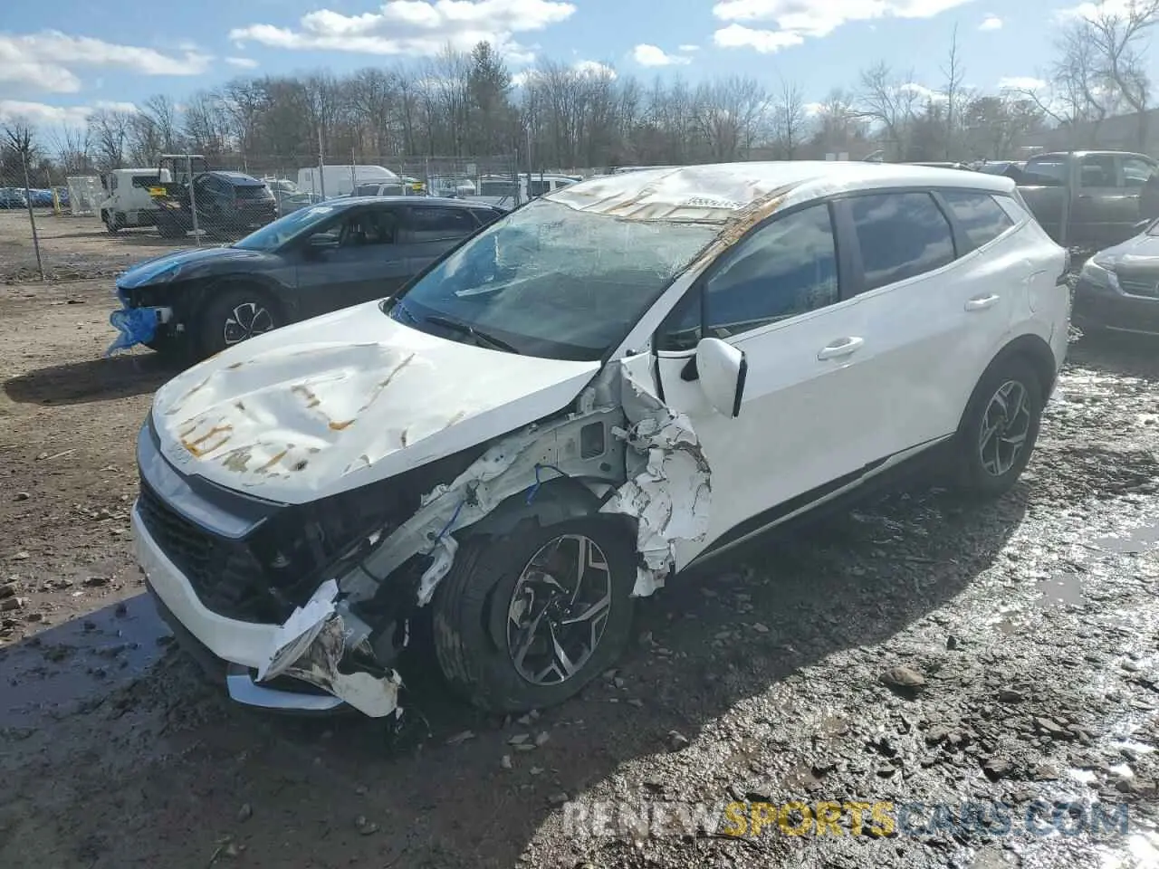 1 Photograph of a damaged car KNDPU3DF3R7289303 KIA SPORTAGE 2024