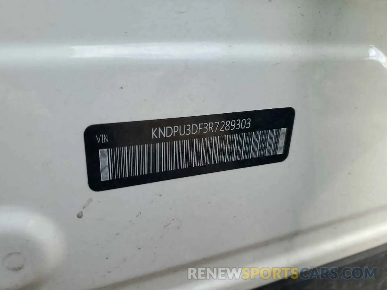 14 Photograph of a damaged car KNDPU3DF3R7289303 KIA SPORTAGE 2024