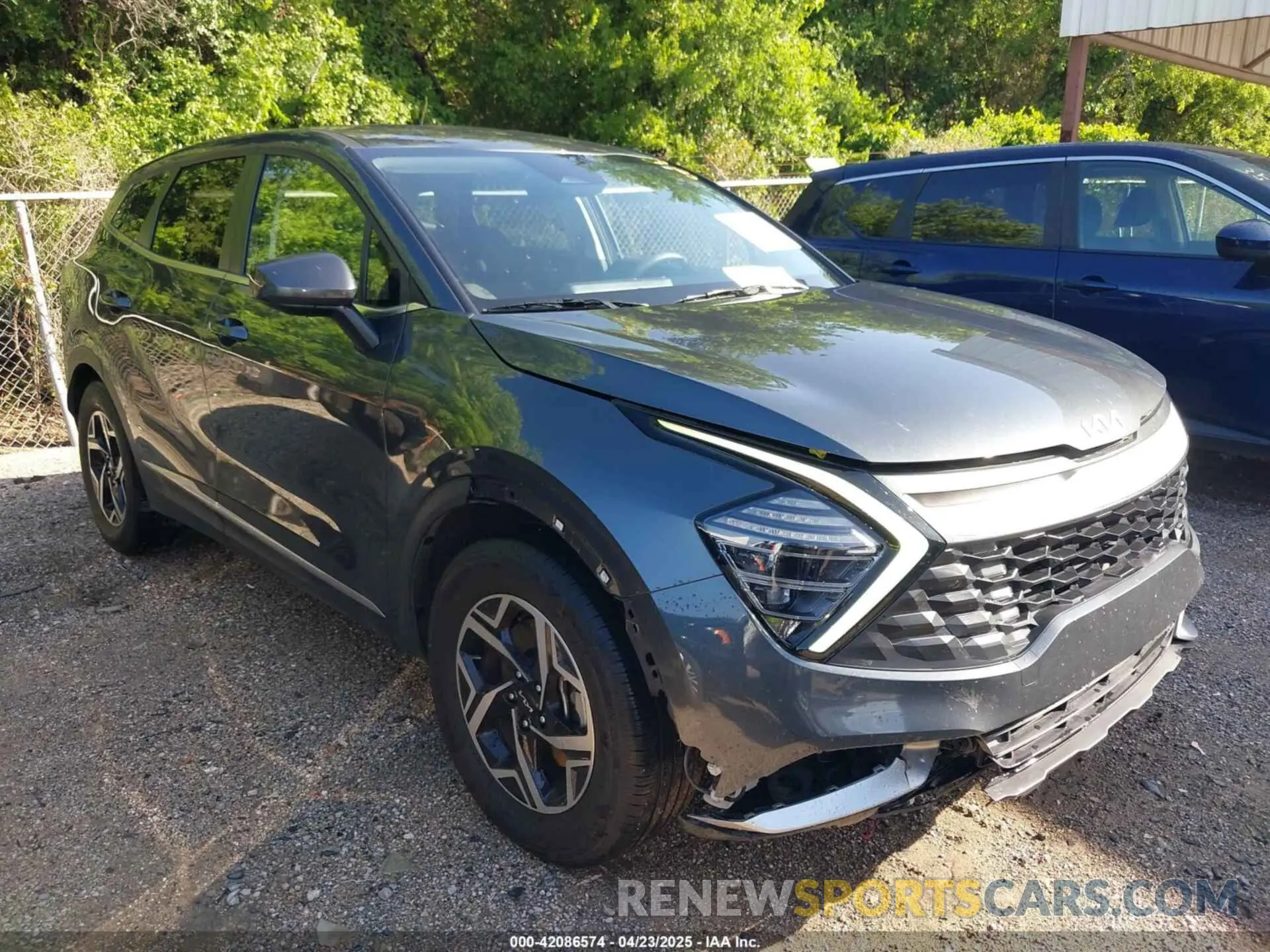 1 Photograph of a damaged car KNDPU3DF5R7263401 KIA SPORTAGE 2024