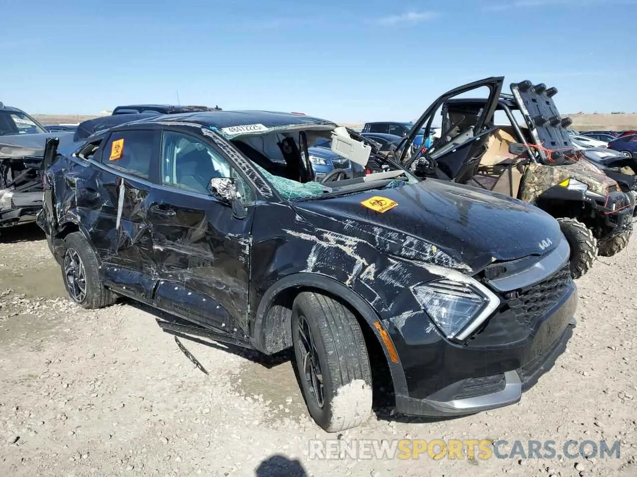4 Photograph of a damaged car KNDPU3DF7R7254408 KIA SPORTAGE 2024