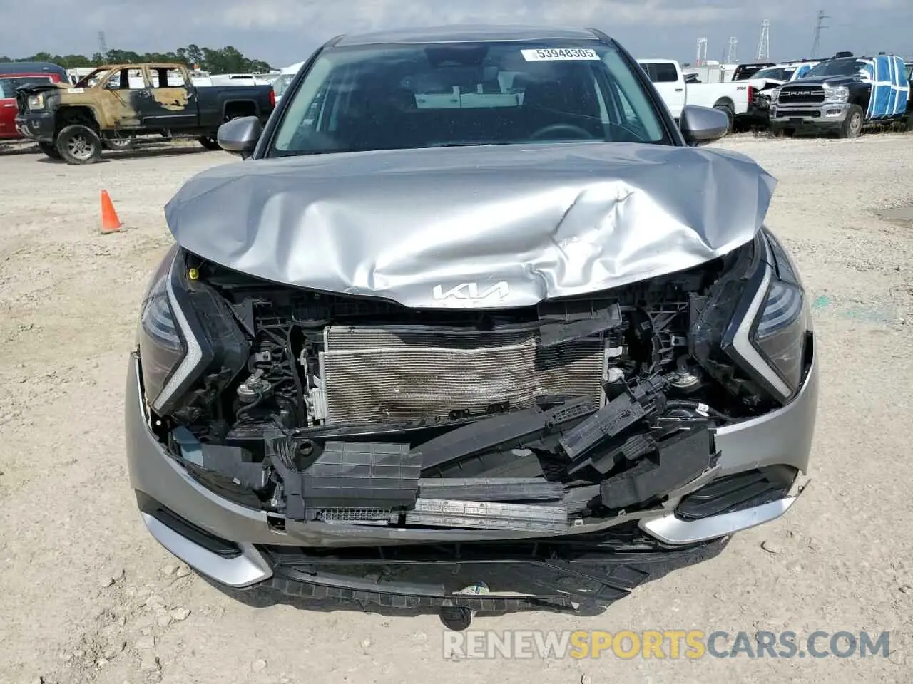 5 Photograph of a damaged car KNDPU3DFXR7234542 KIA SPORTAGE 2024