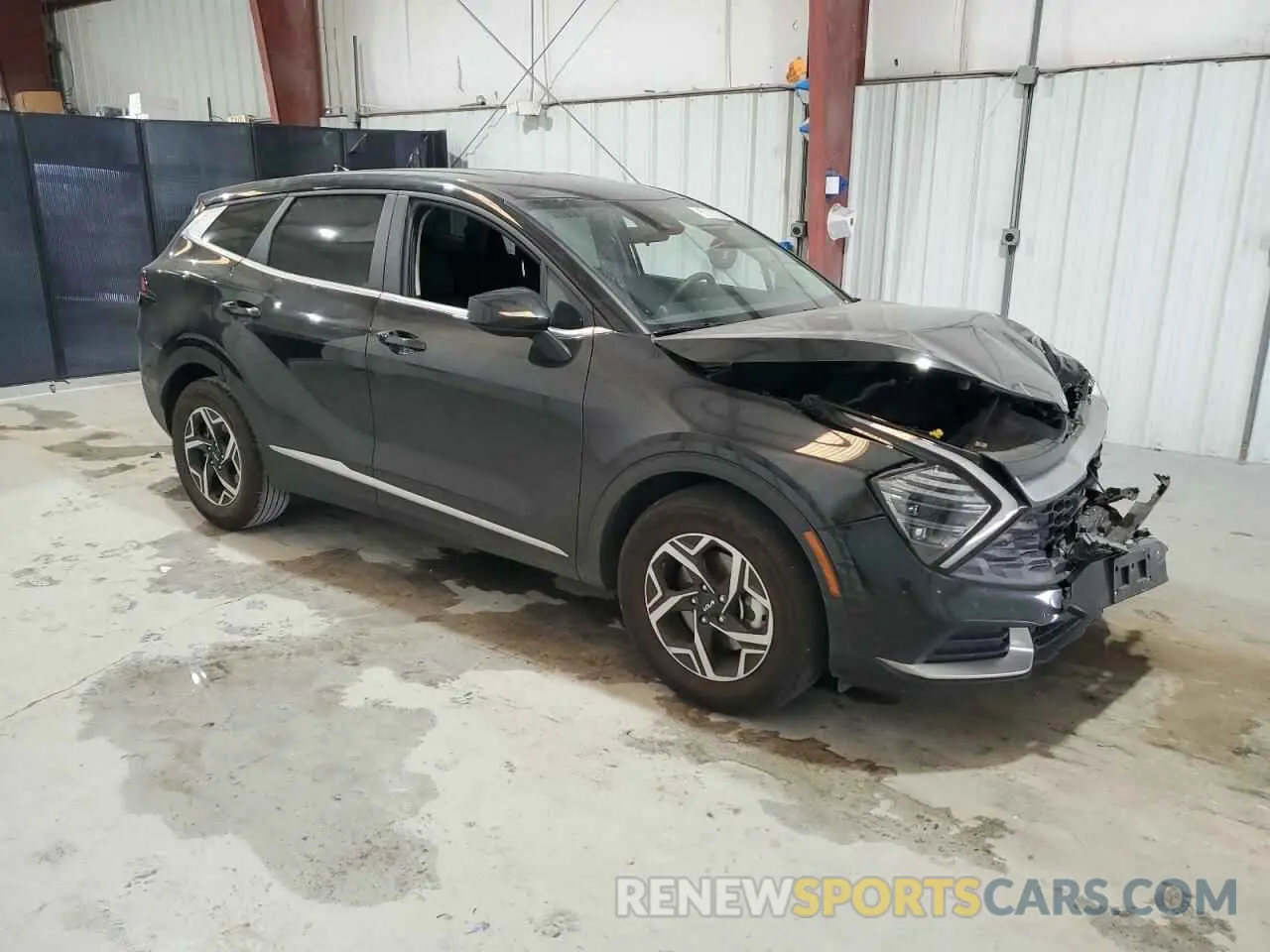 4 Photograph of a damaged car KNDPU3DFXR7292392 KIA SPORTAGE 2024