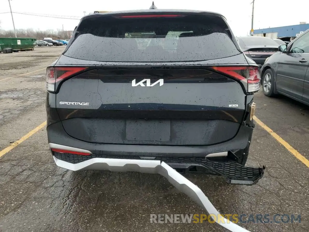 6 Photograph of a damaged car KNDPUCDF0R7273284 KIA SPORTAGE 2024