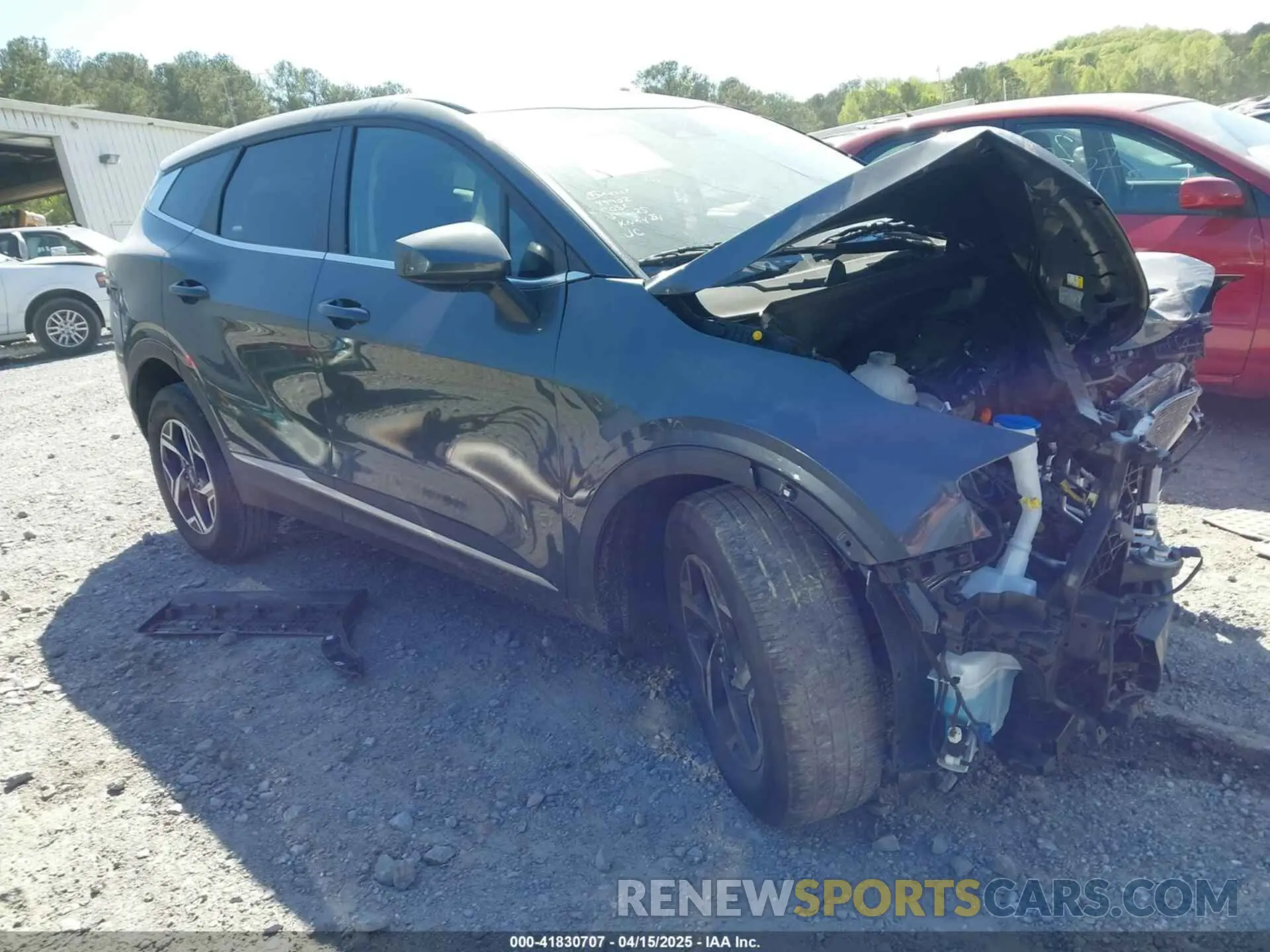 1 Photograph of a damaged car KNDPUCDF3R7265518 KIA SPORTAGE 2024