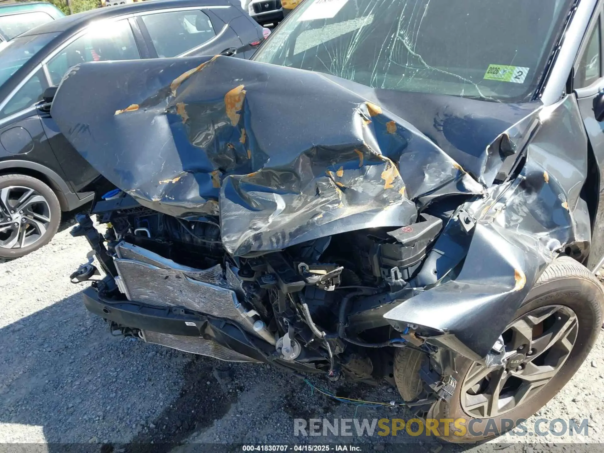 17 Photograph of a damaged car KNDPUCDF3R7265518 KIA SPORTAGE 2024