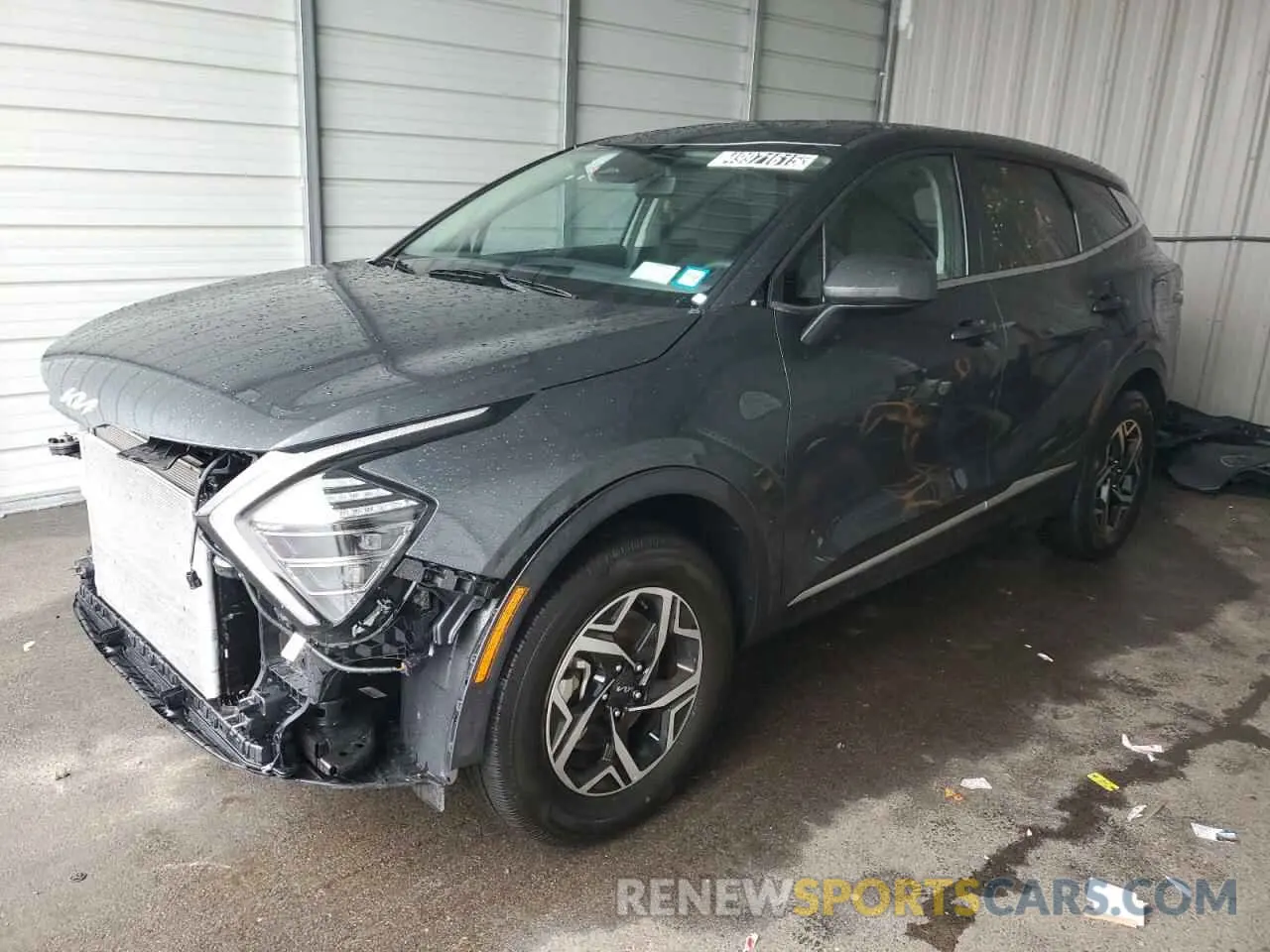 1 Photograph of a damaged car KNDPUCDF7R7312324 KIA SPORTAGE 2024