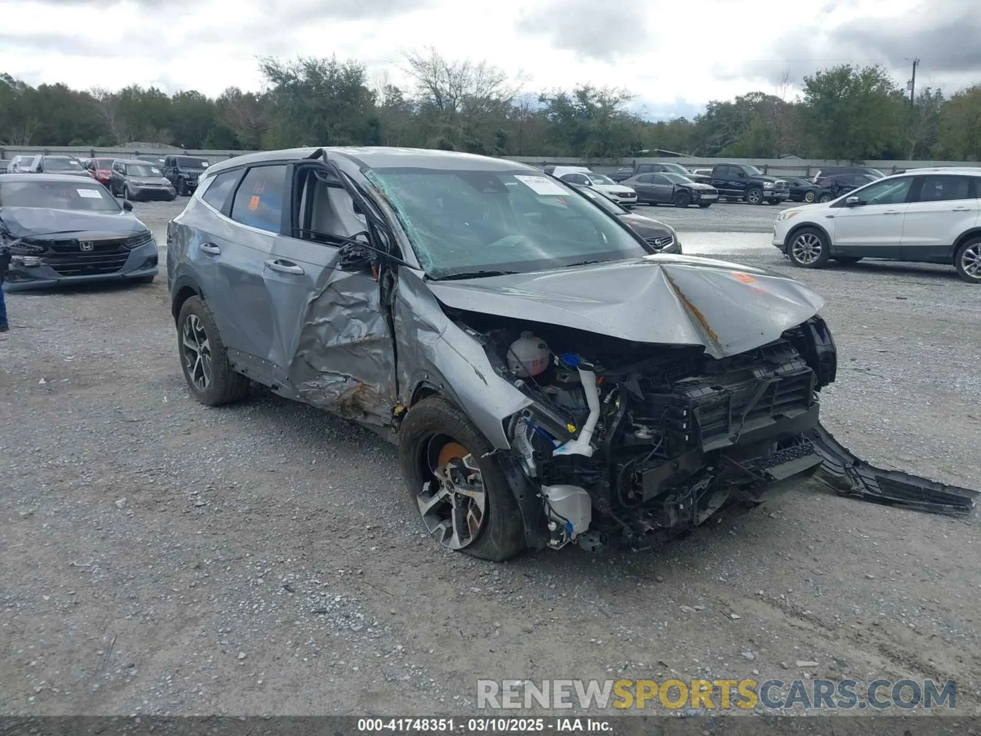 1 Photograph of a damaged car KNDPV3DF1R7270214 KIA SPORTAGE 2024