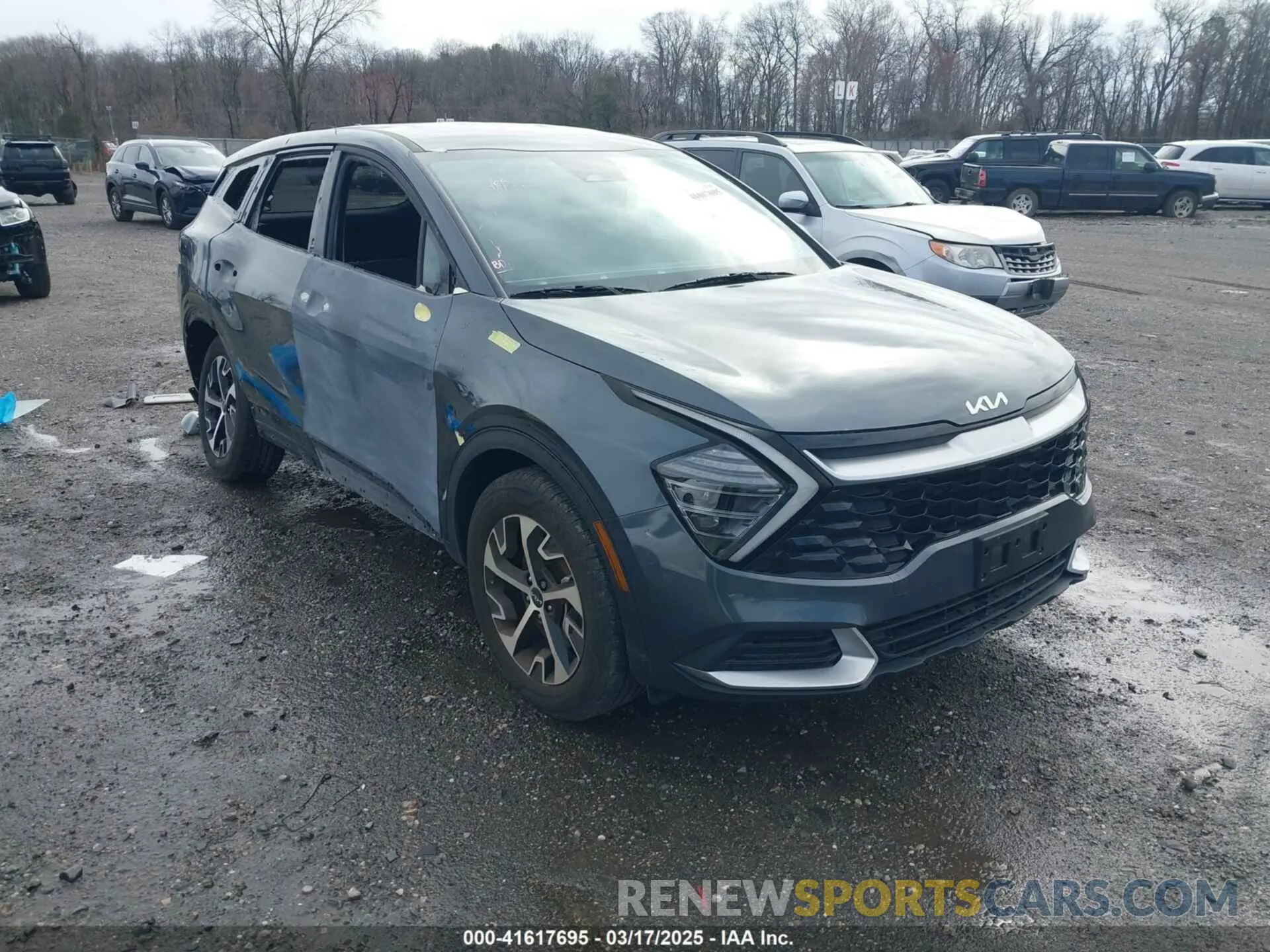1 Photograph of a damaged car KNDPV3DF7R7266278 KIA SPORTAGE 2024