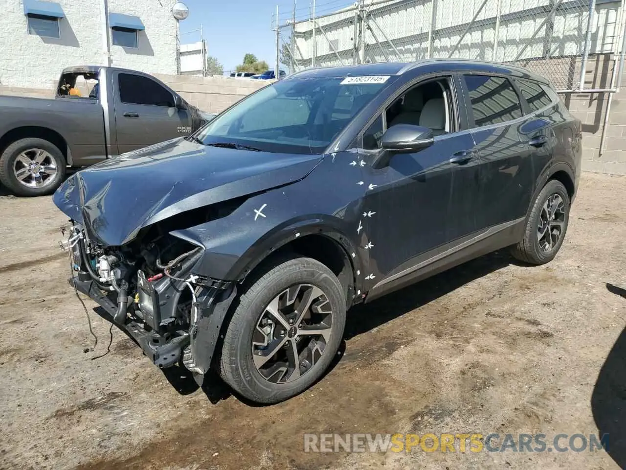1 Photograph of a damaged car KNDPVCDF0R7311285 KIA SPORTAGE 2024