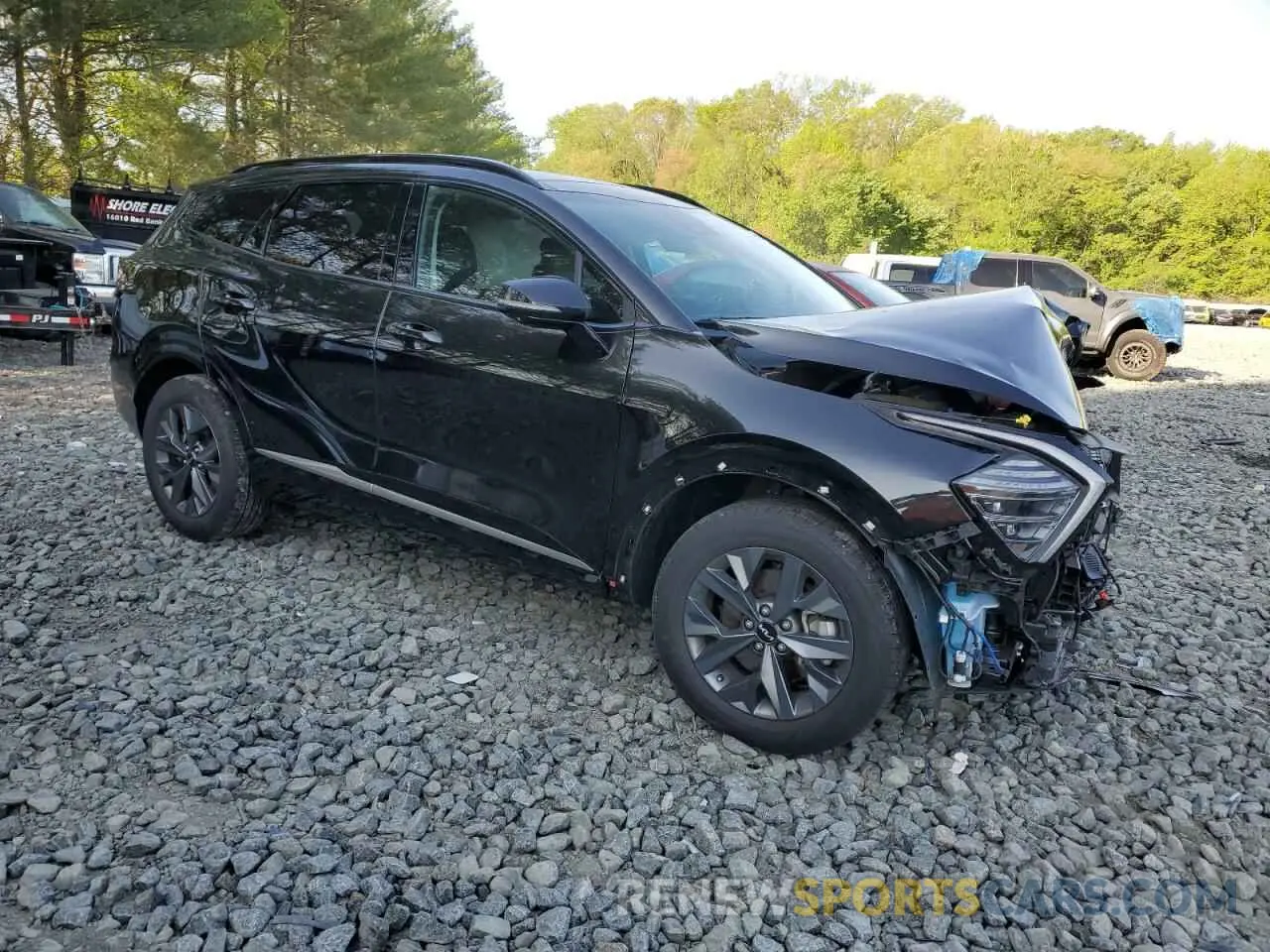4 Photograph of a damaged car KNDPXCDGXR7132125 KIA SPORTAGE 2024